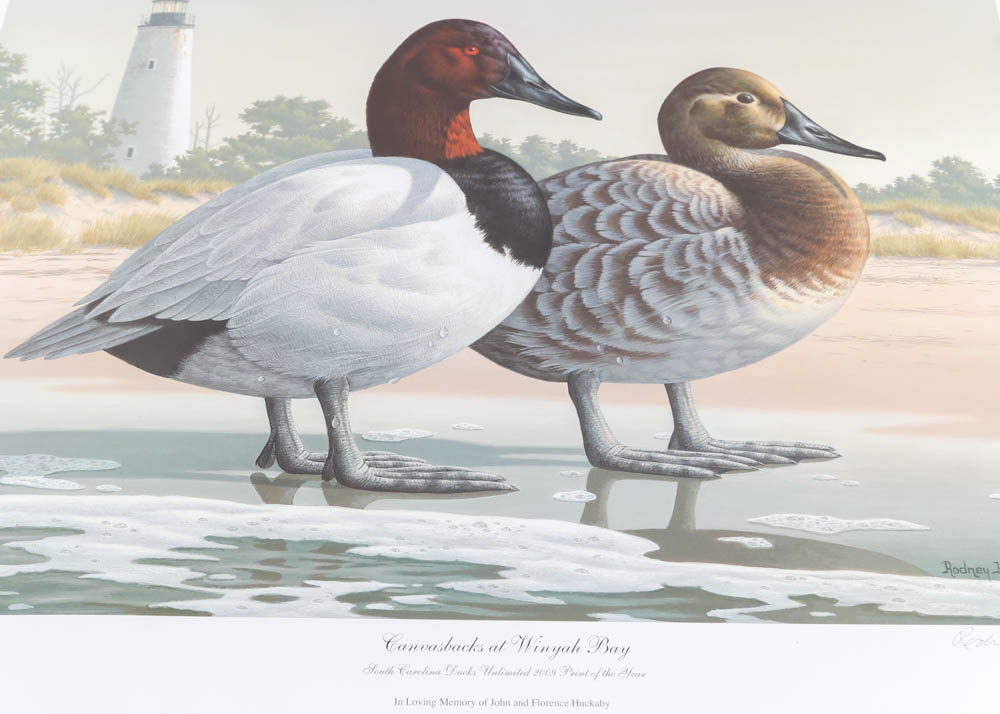 Rodney Huckaby Signed Offset Lithographs