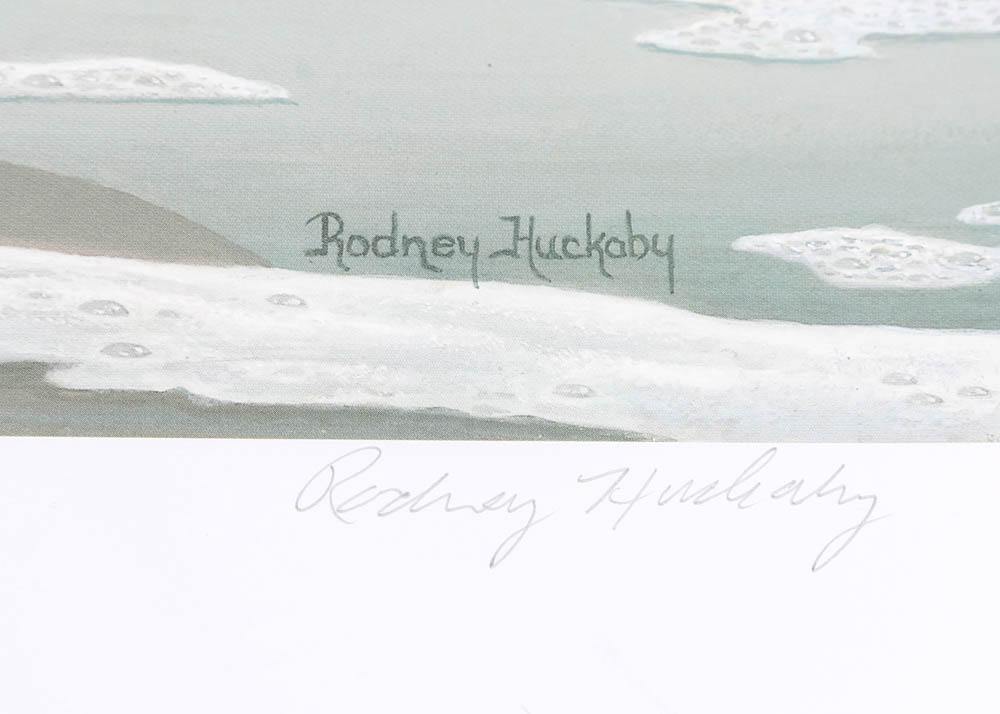 Rodney Huckaby Signed Offset Lithographs