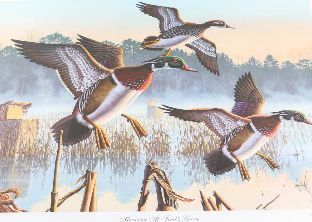 Rodney Huckaby Signed Offset Lithographs