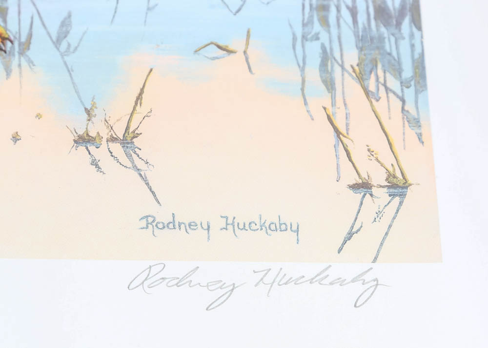 Rodney Huckaby Signed Offset Lithographs