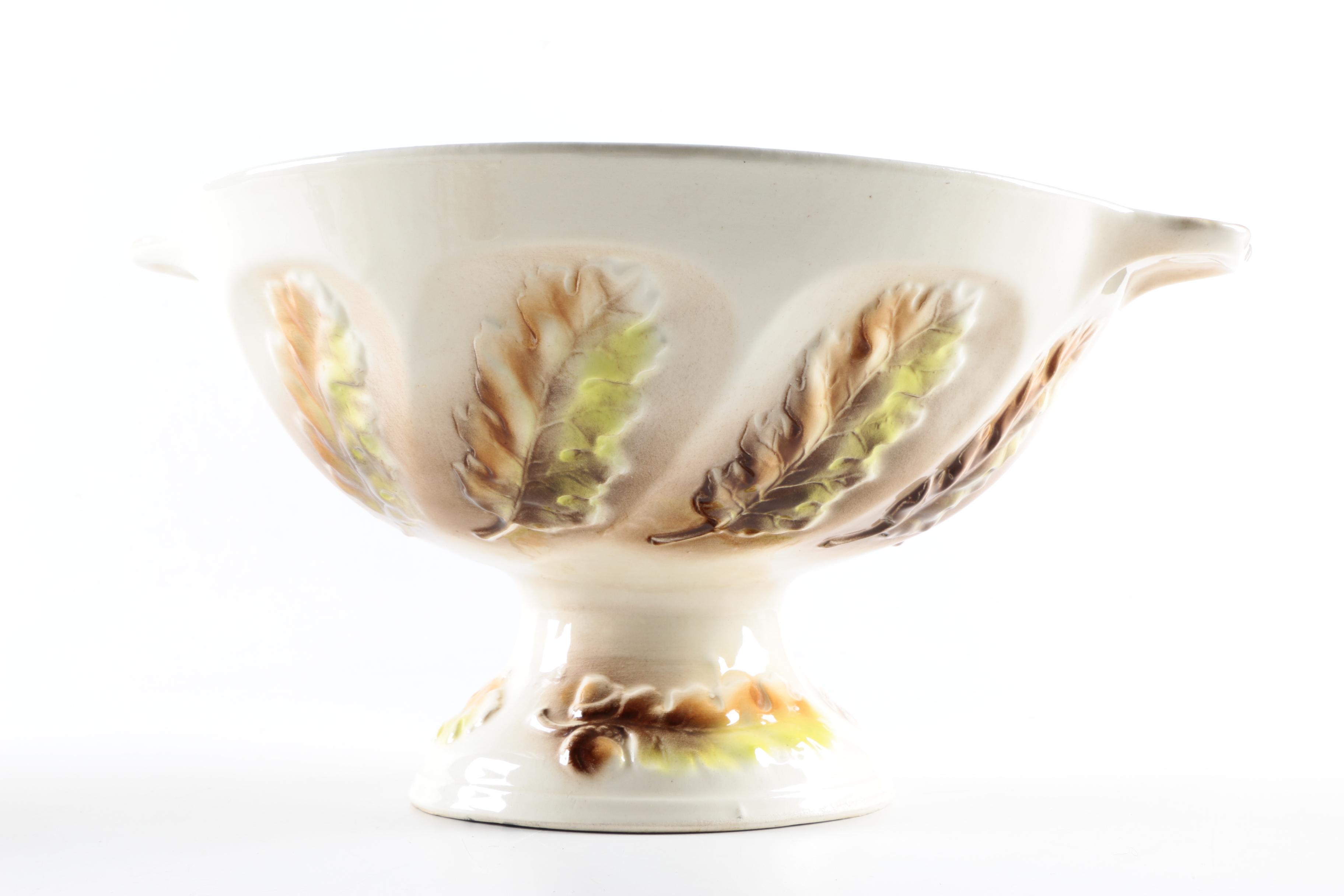 Vintage Sunkist Pottery Soup Tureen C. 1959