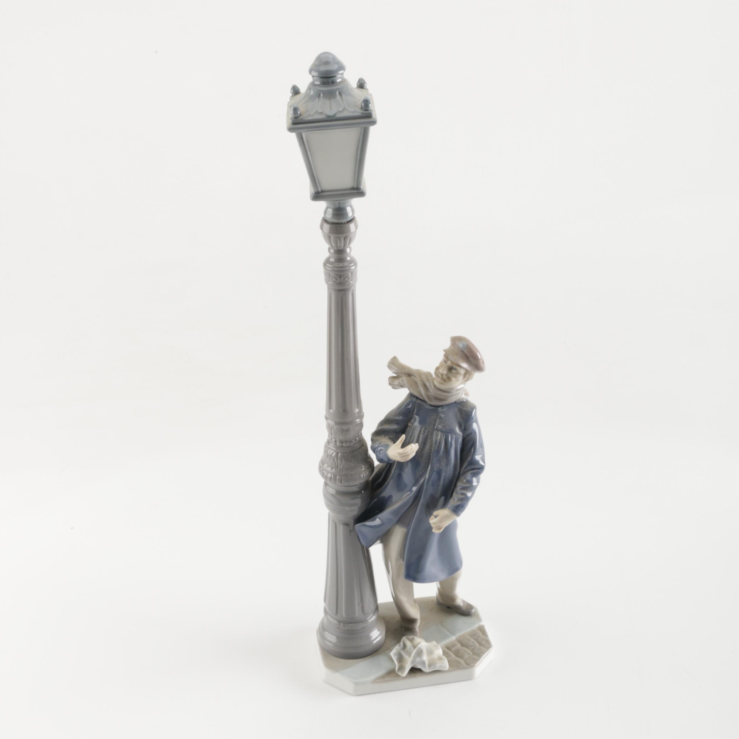 Lladró "Lamplighter" Figurine