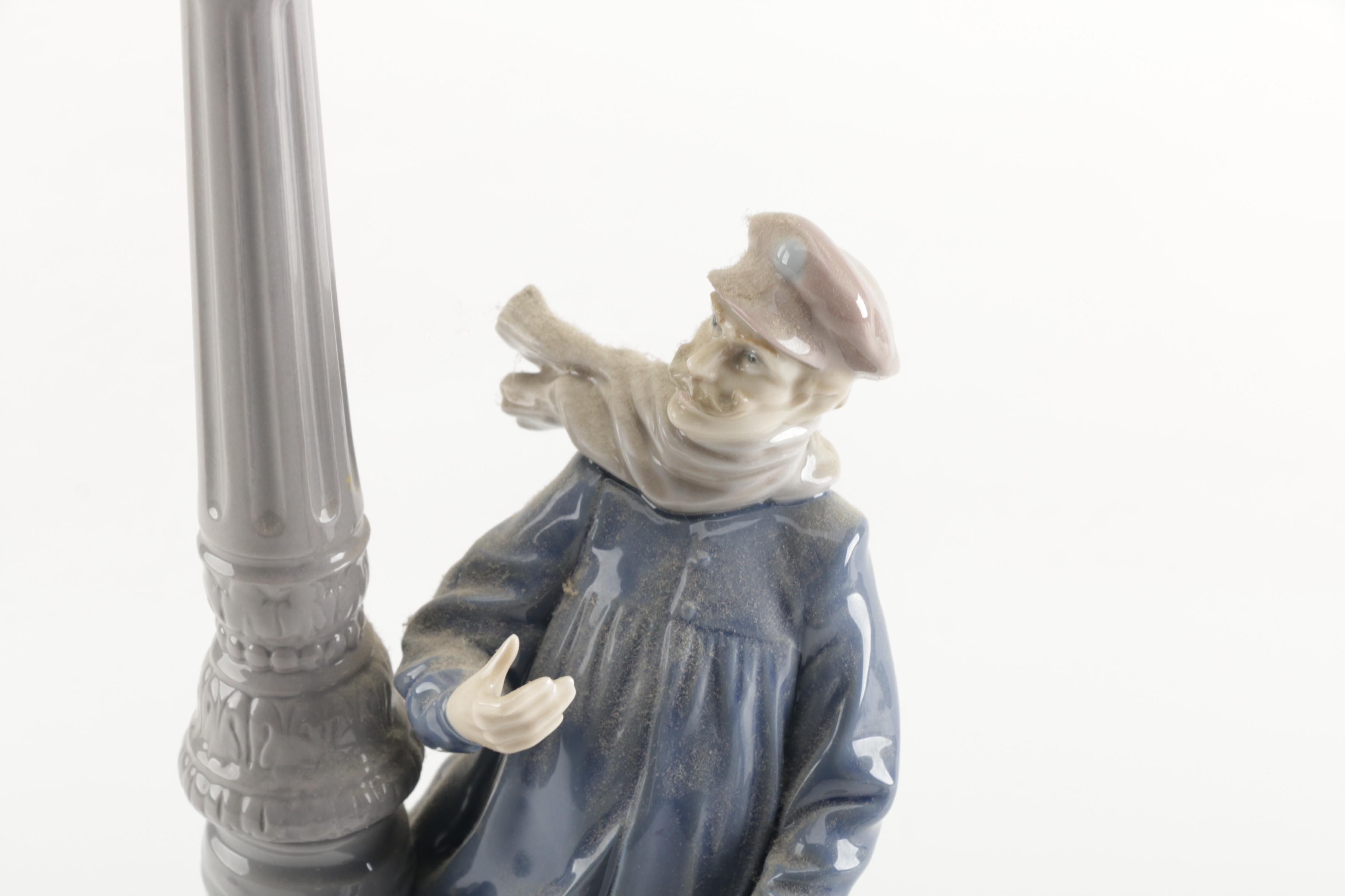 Lladró "Lamplighter" Figurine