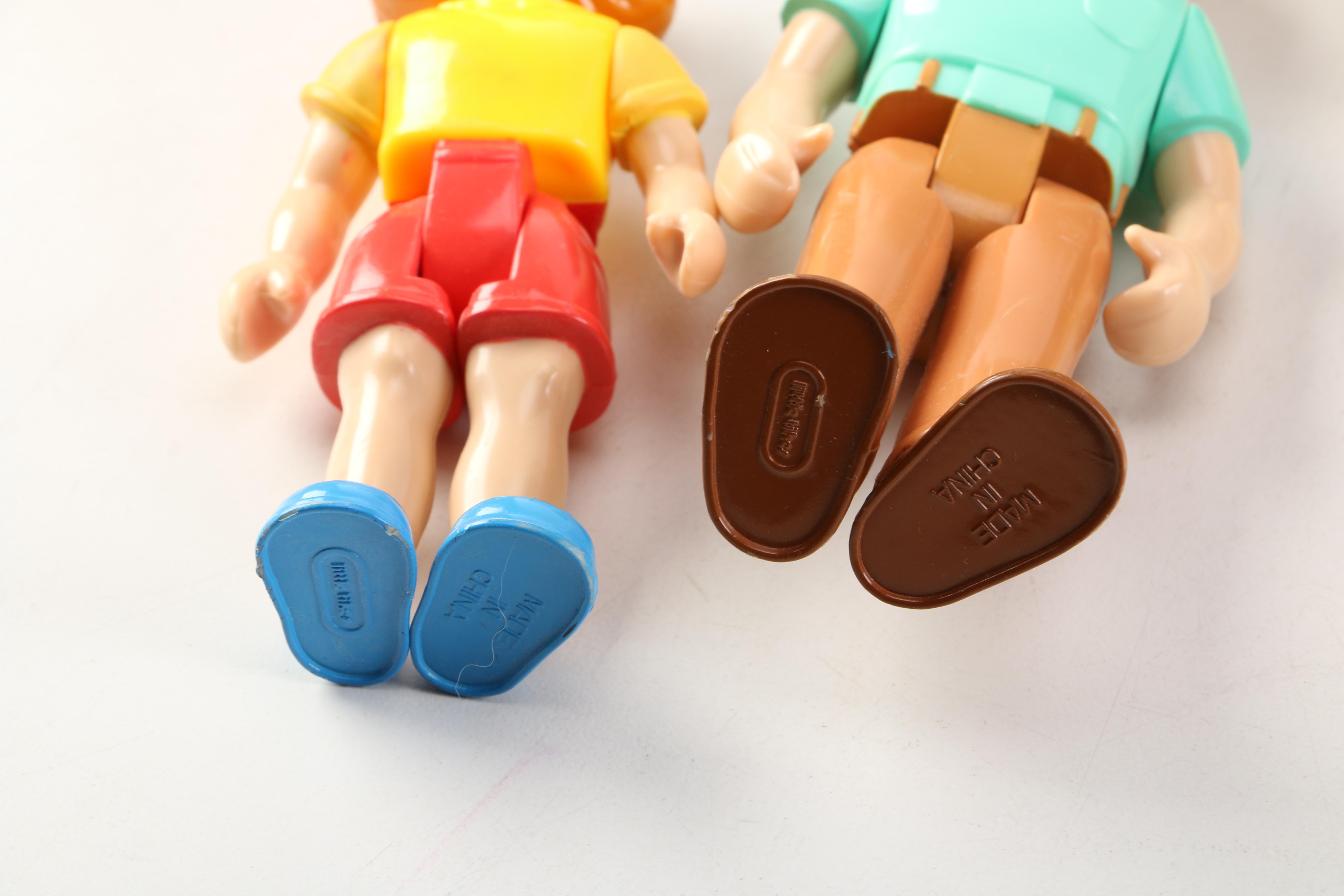 "Creative Playthings" Wooden Doll Furniture and Little Tikes Dolls