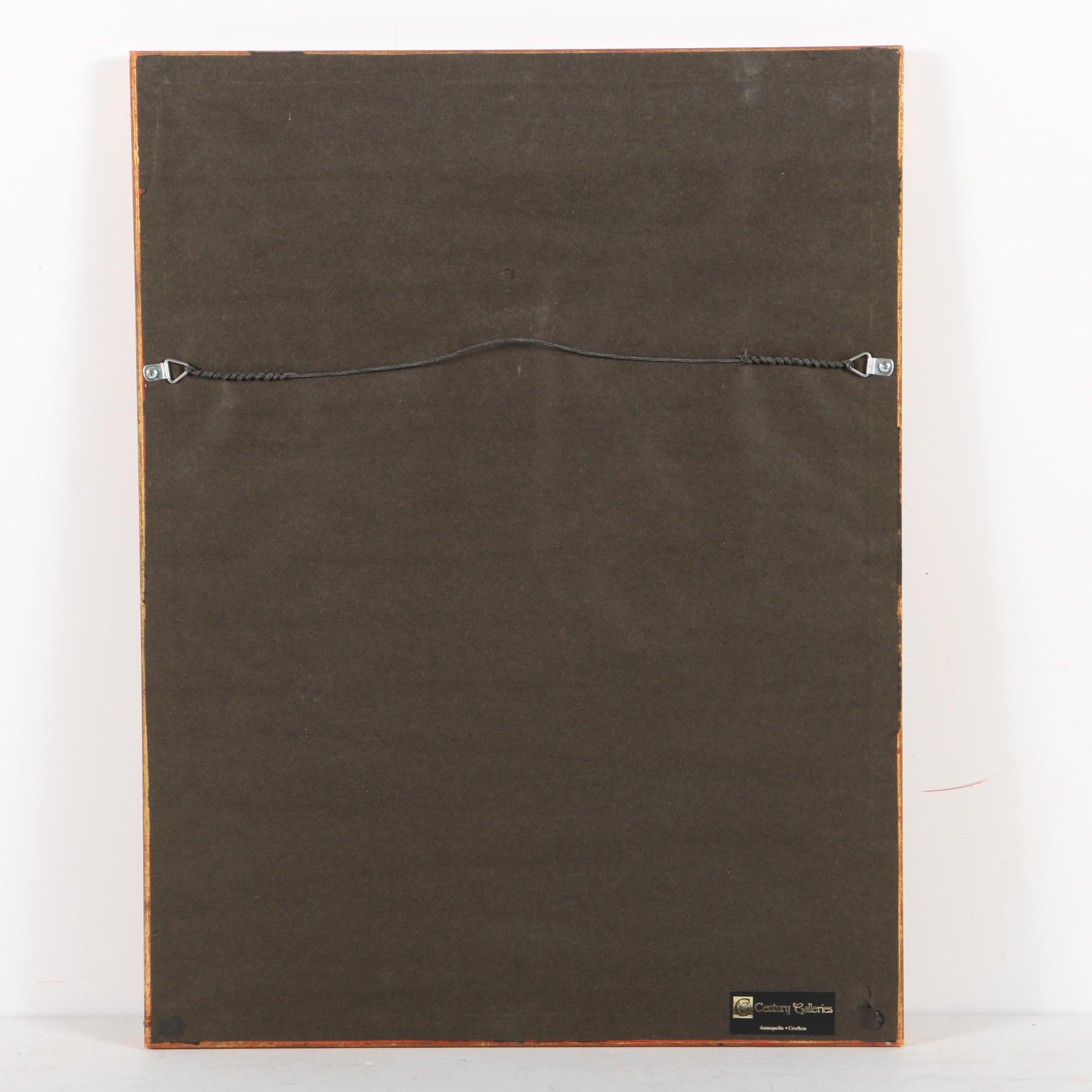 Hiroshi Yoshida Woodblock Print "Carp and Tortoises"