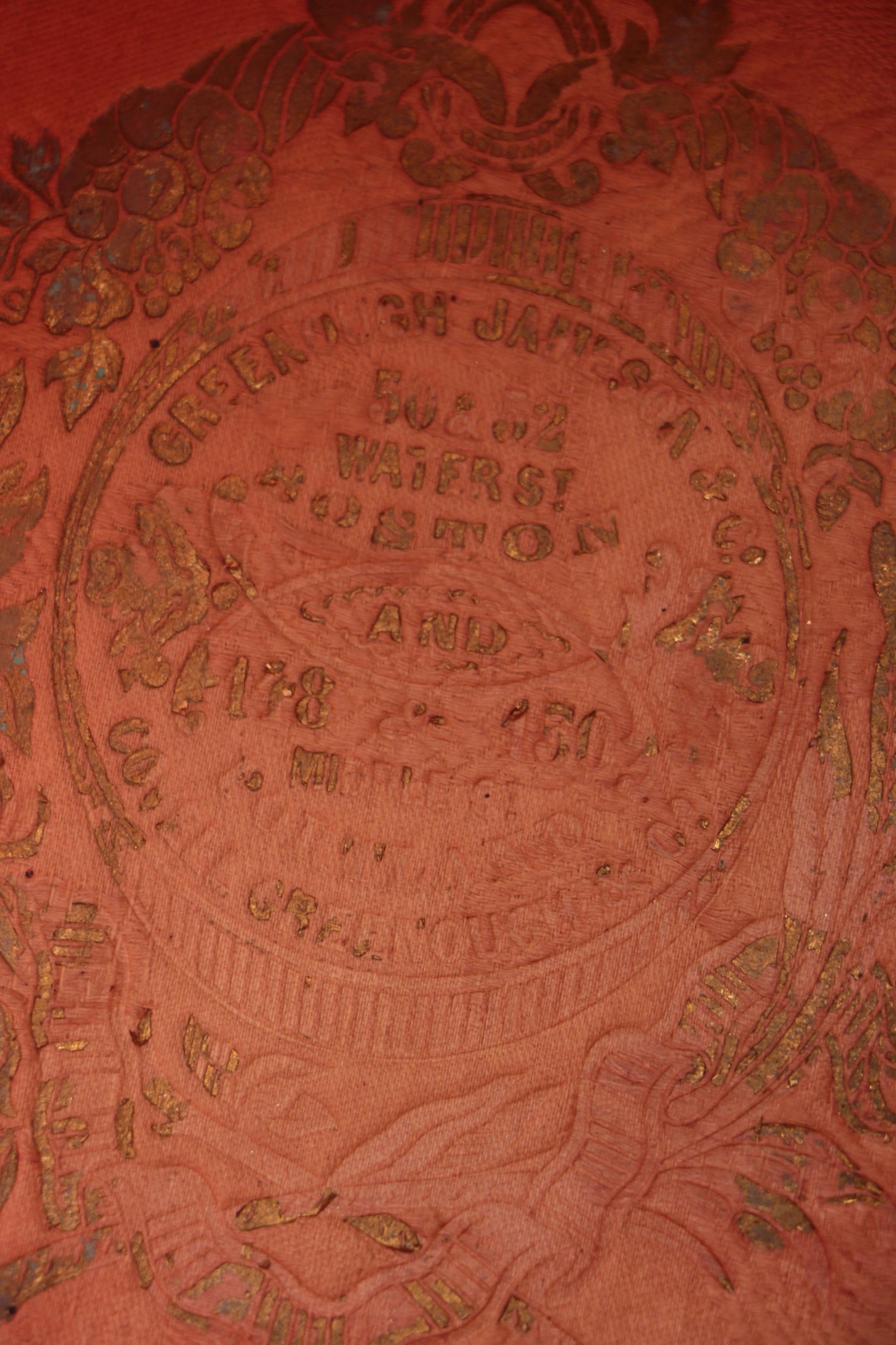 Victorian Greenough Jameson & Co. Black Sheared Beaver Fur Top Hat