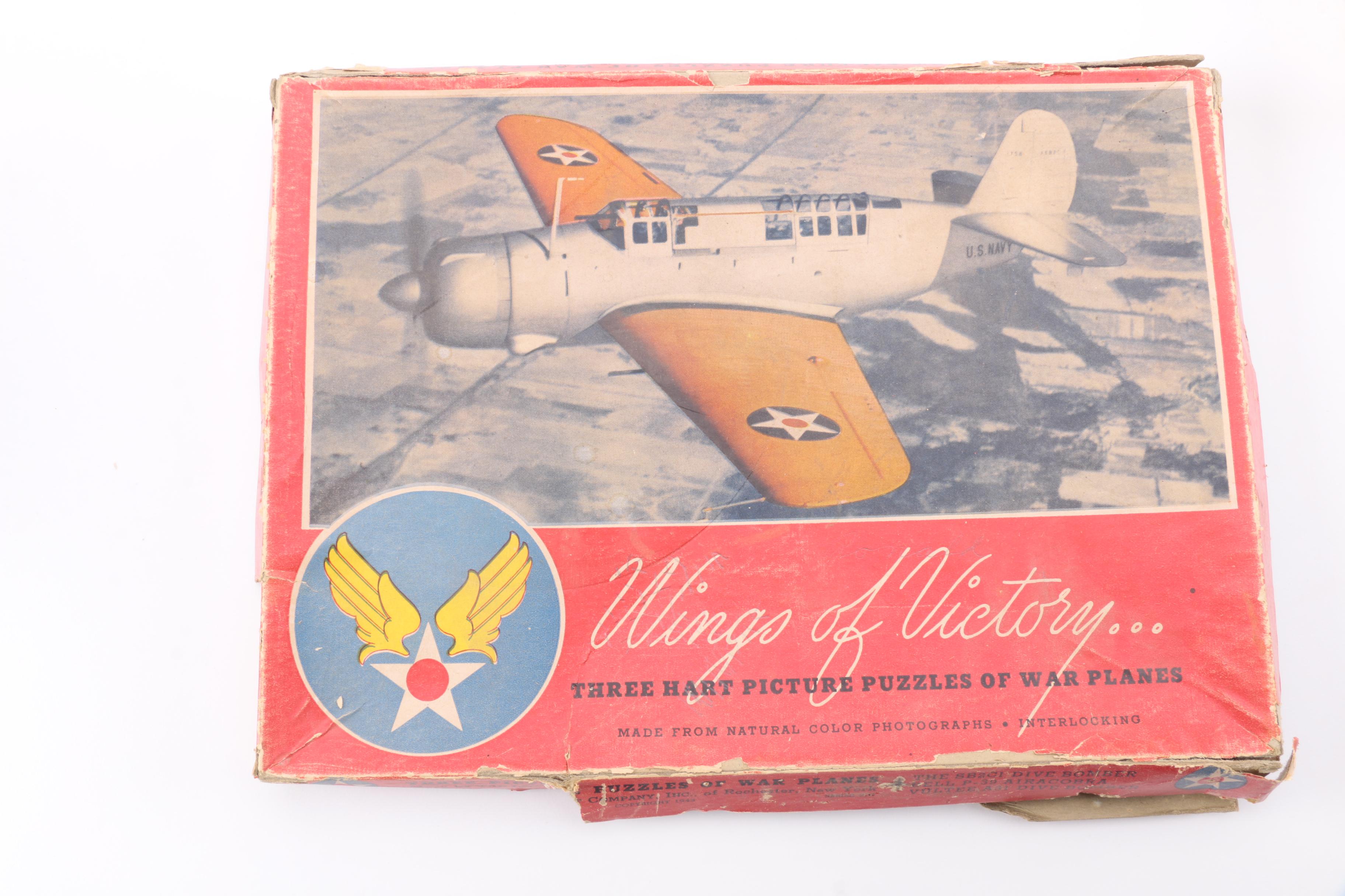 Assorted Vintage Jigsaw Puzzles