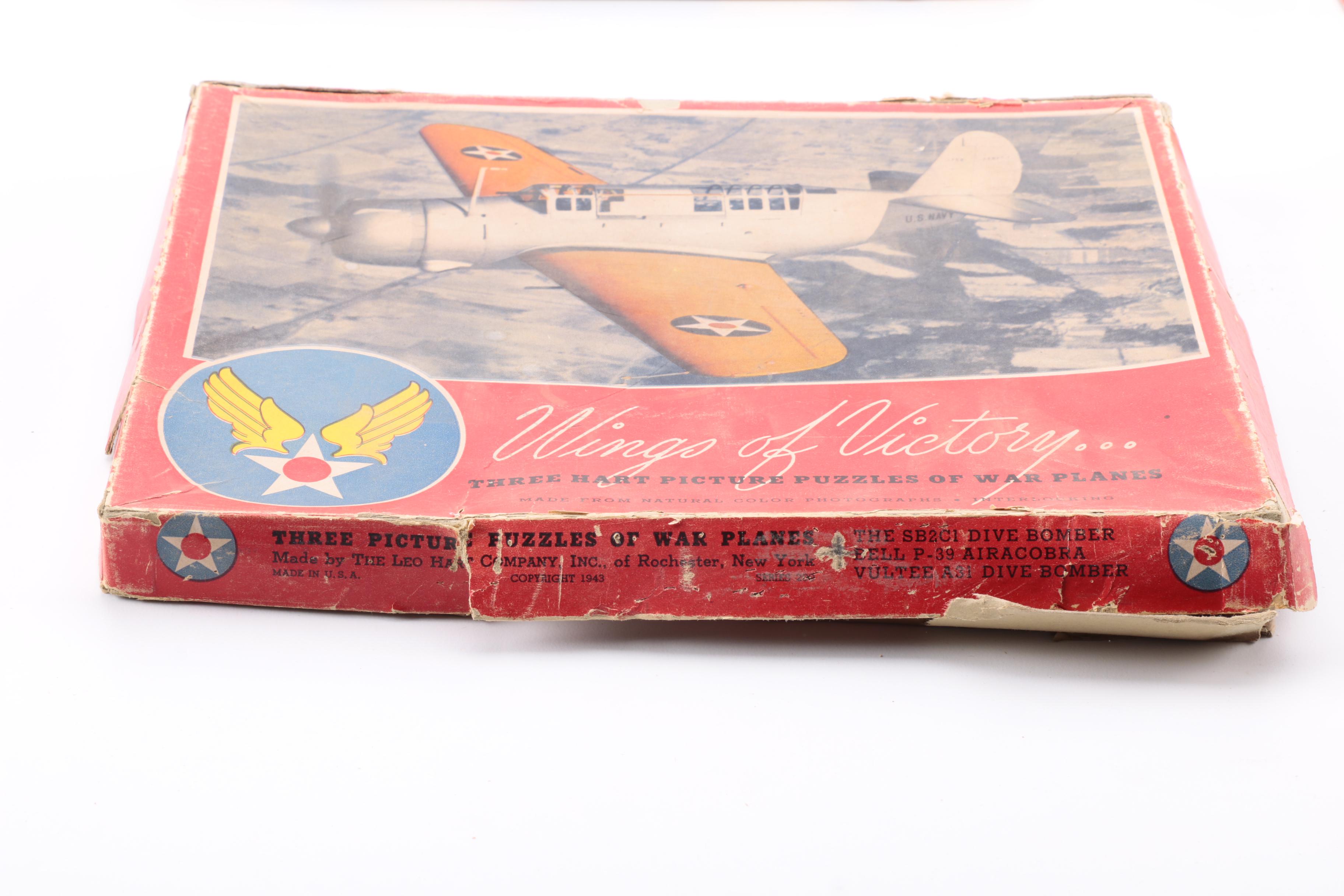 Assorted Vintage Jigsaw Puzzles