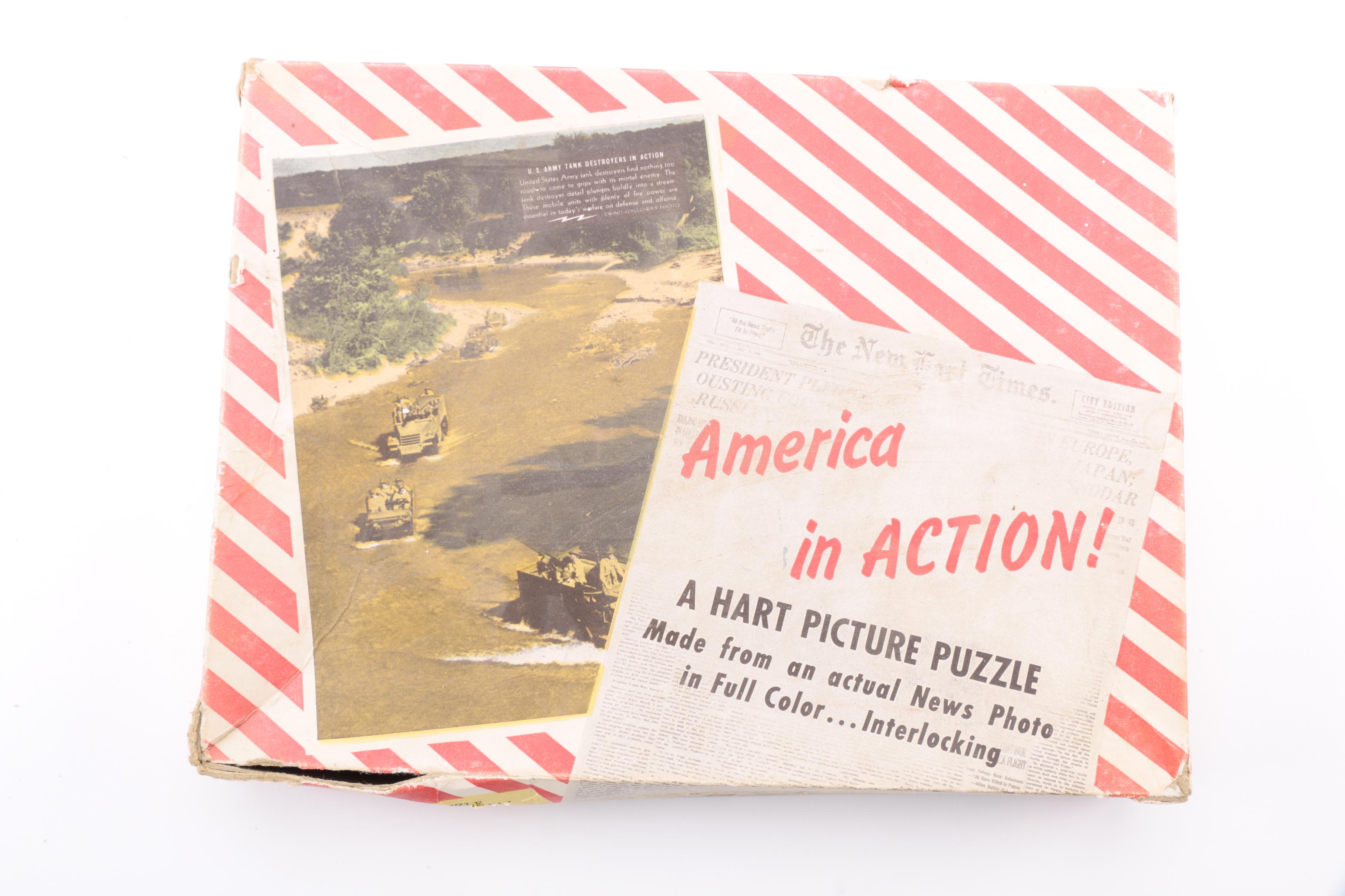 Assorted Vintage Jigsaw Puzzles