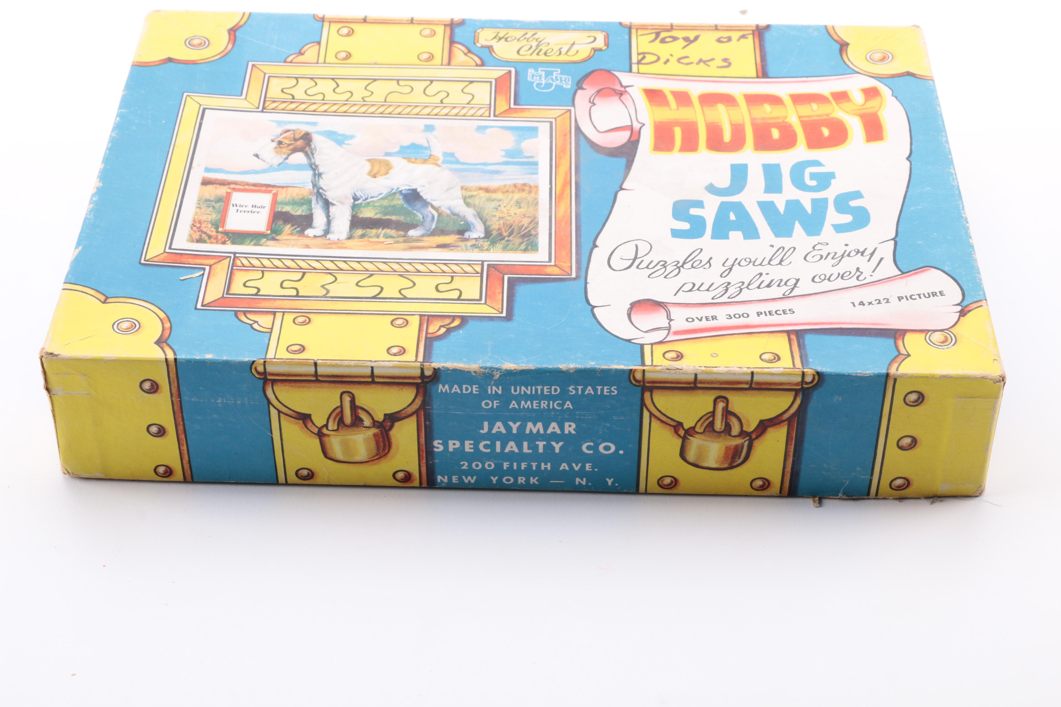 Assorted Vintage Jigsaw Puzzles