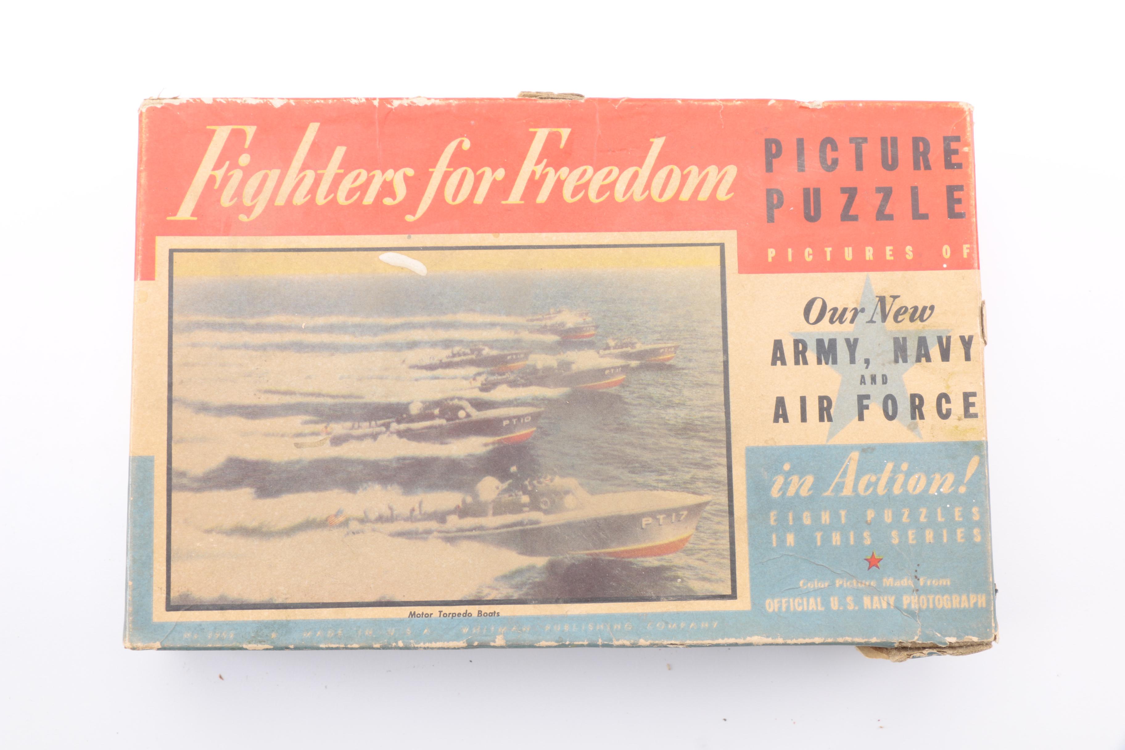 Assorted Vintage Jigsaw Puzzles