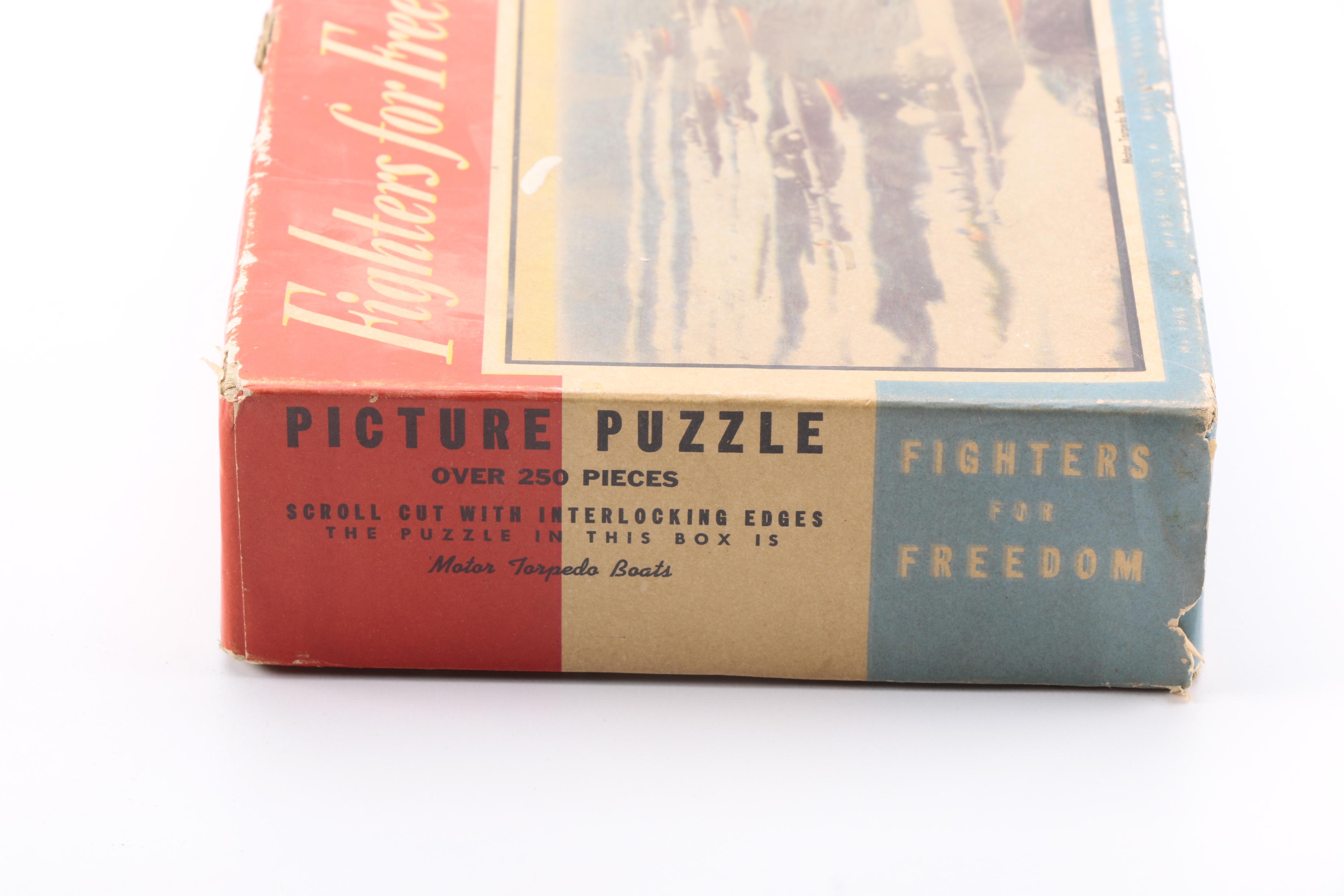 Assorted Vintage Jigsaw Puzzles