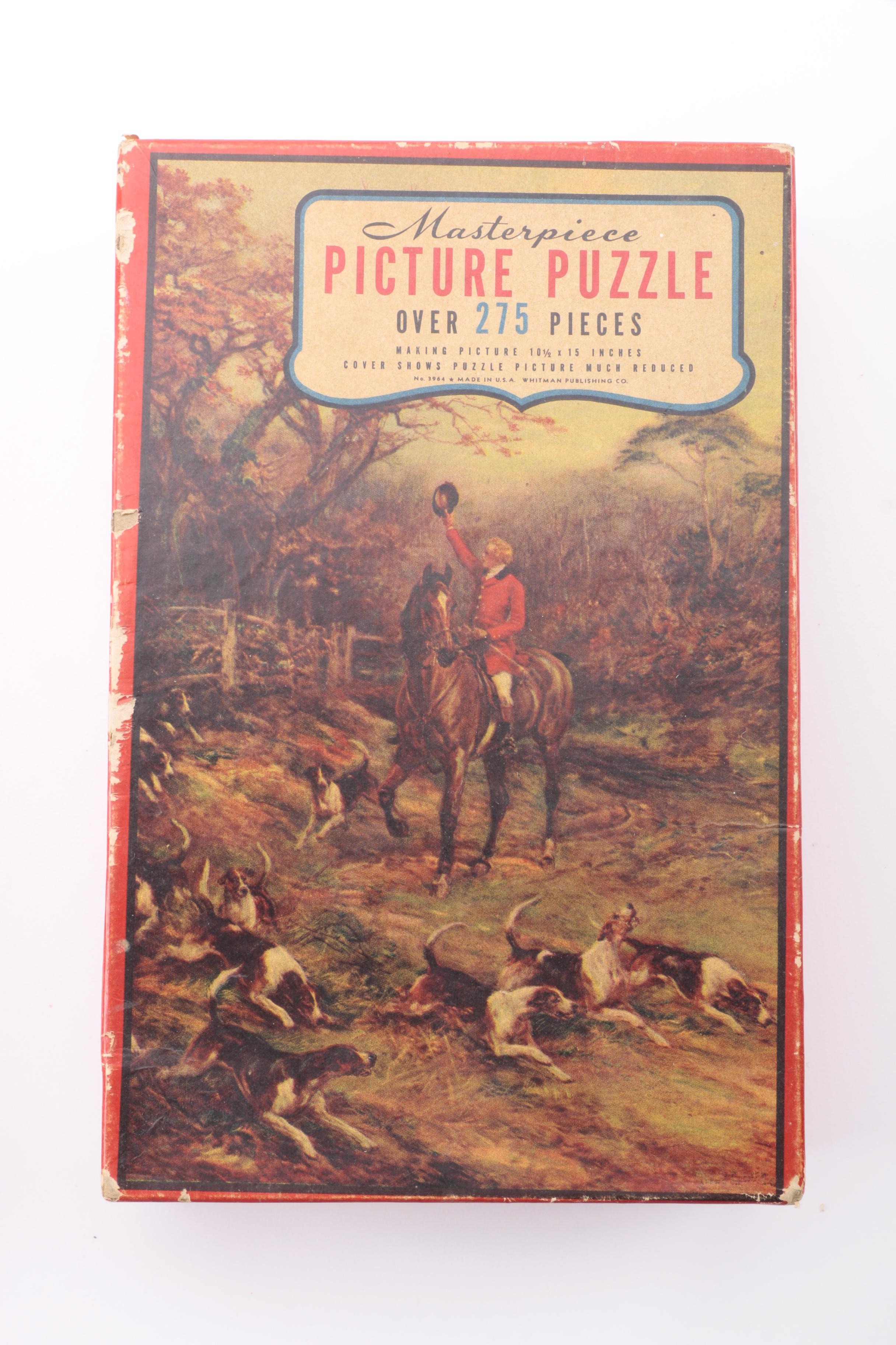 Assorted Vintage Jigsaw Puzzles