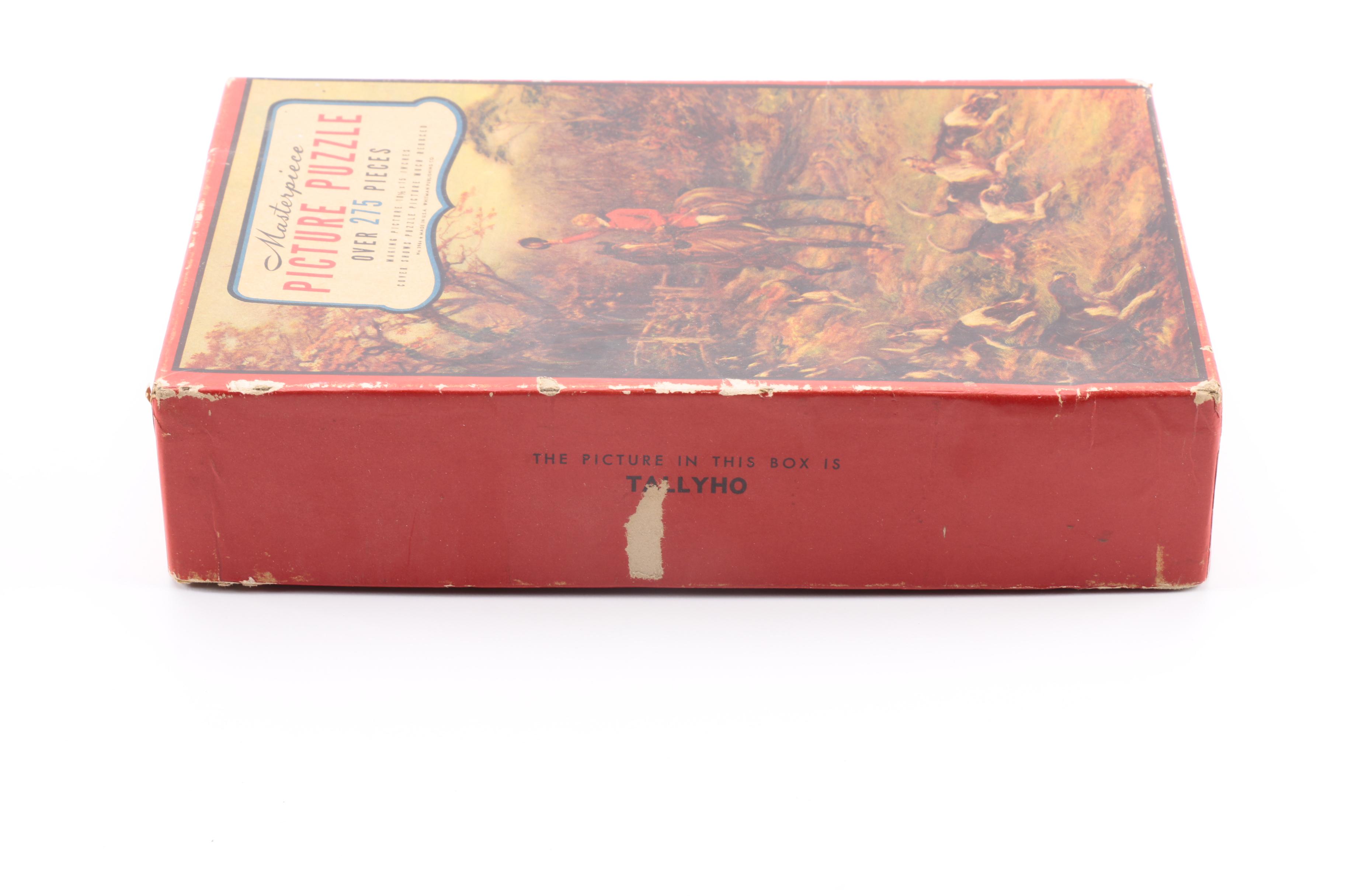 Assorted Vintage Jigsaw Puzzles