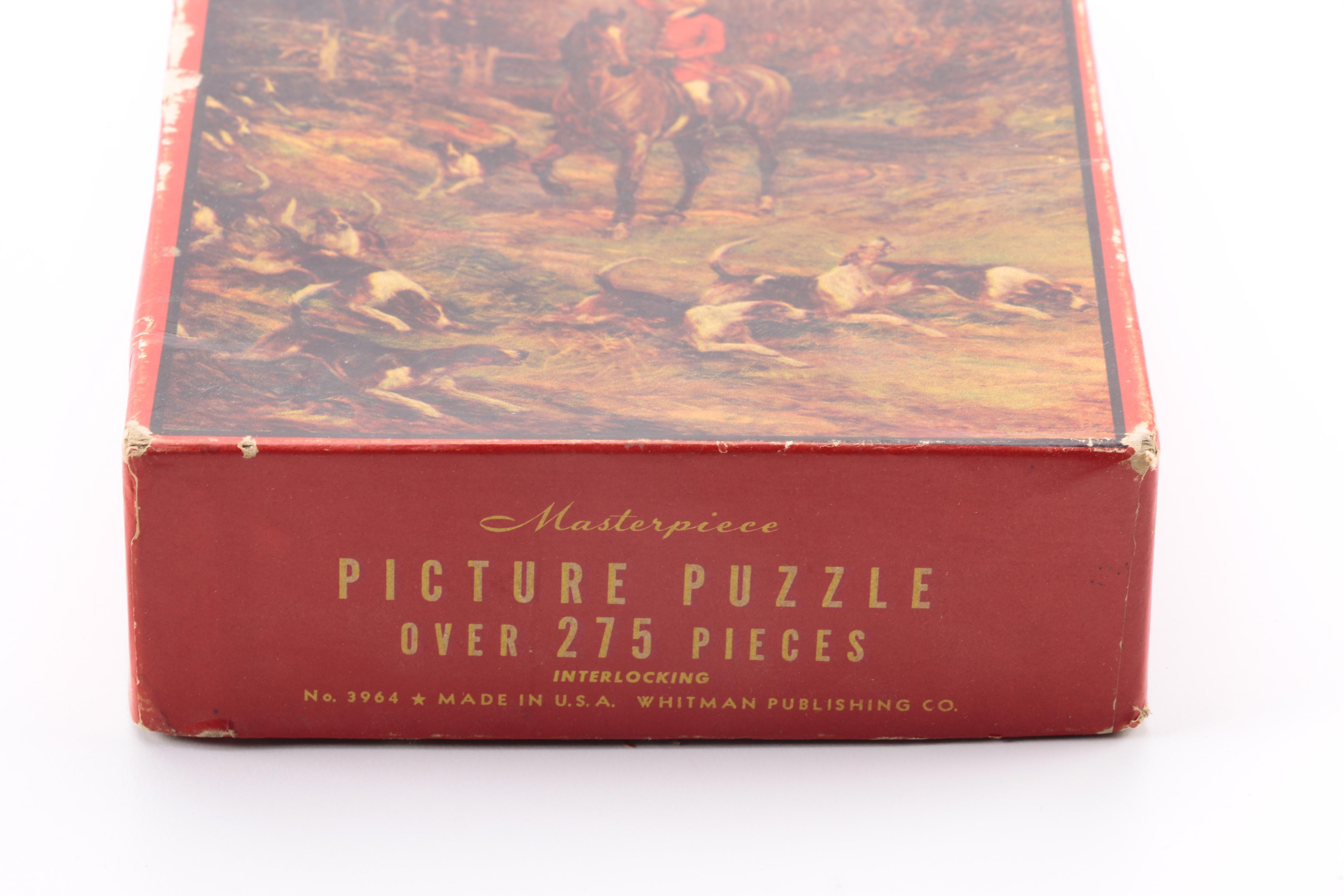 Assorted Vintage Jigsaw Puzzles