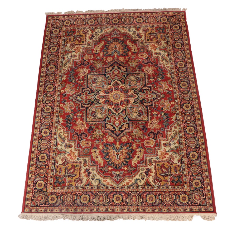 Power-Loomed Persian Style Wool Area Rug by Shahistan