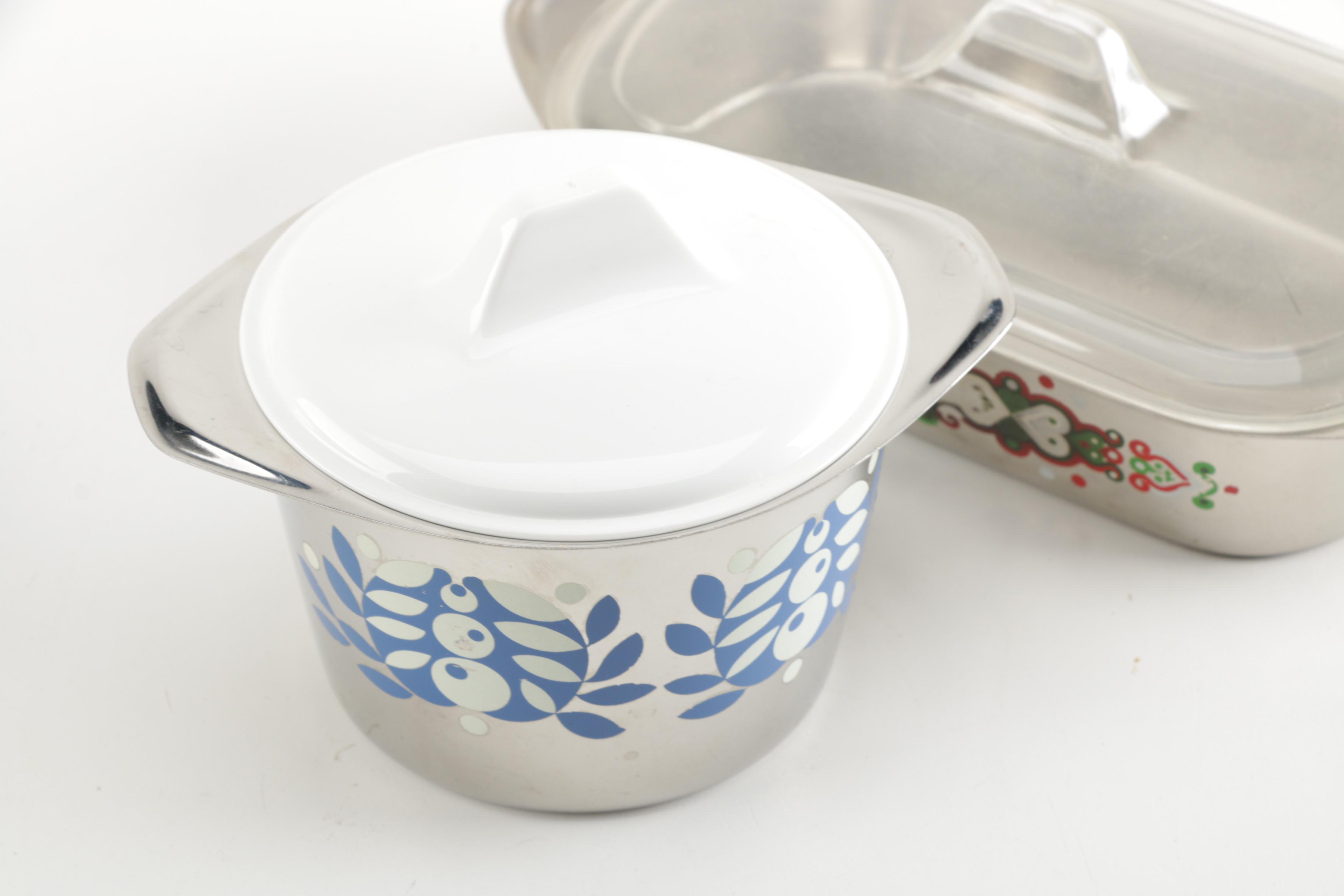 Lundtofte Danish Modern Stainless Steel Kitchen and Tableware