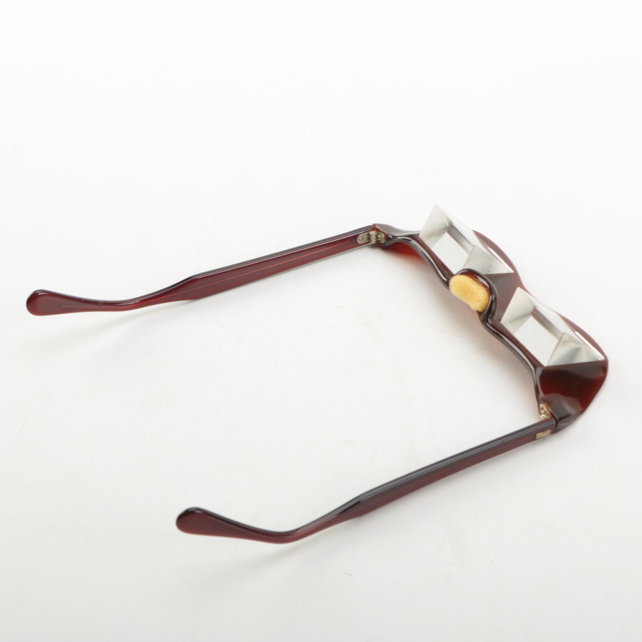 Bedspecs Prism Lenses Glasses for Laying Down