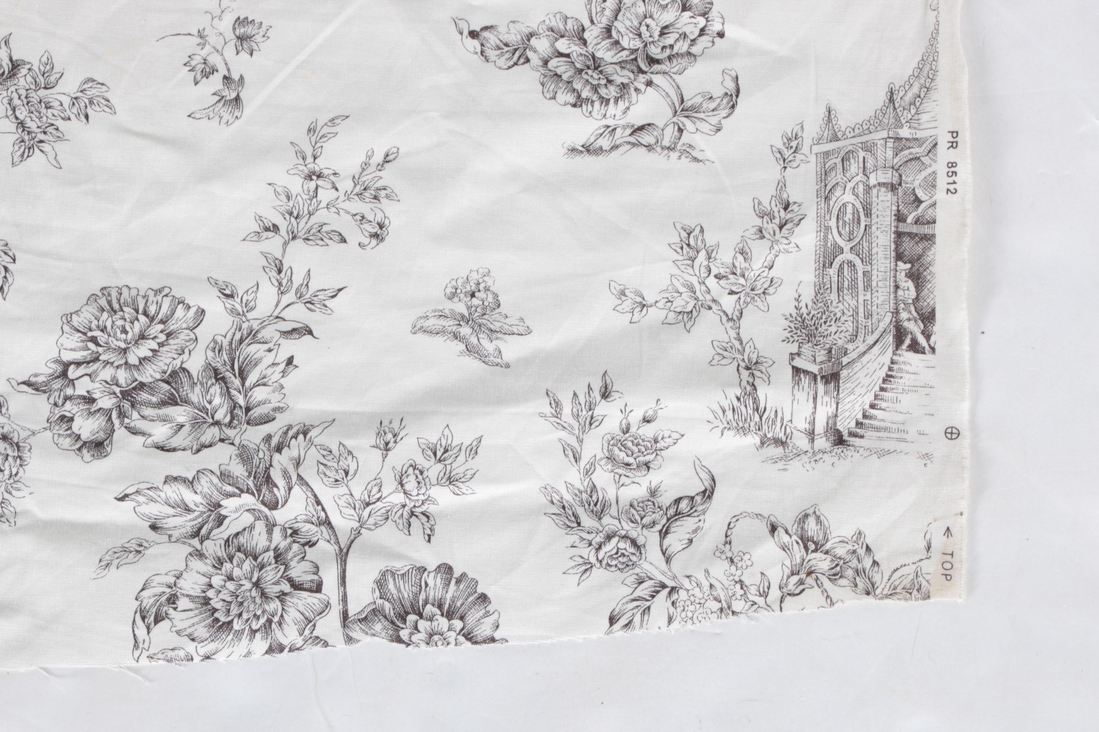 Arthur Sanderson & Sons "English Toile" Upholstery Remnant
