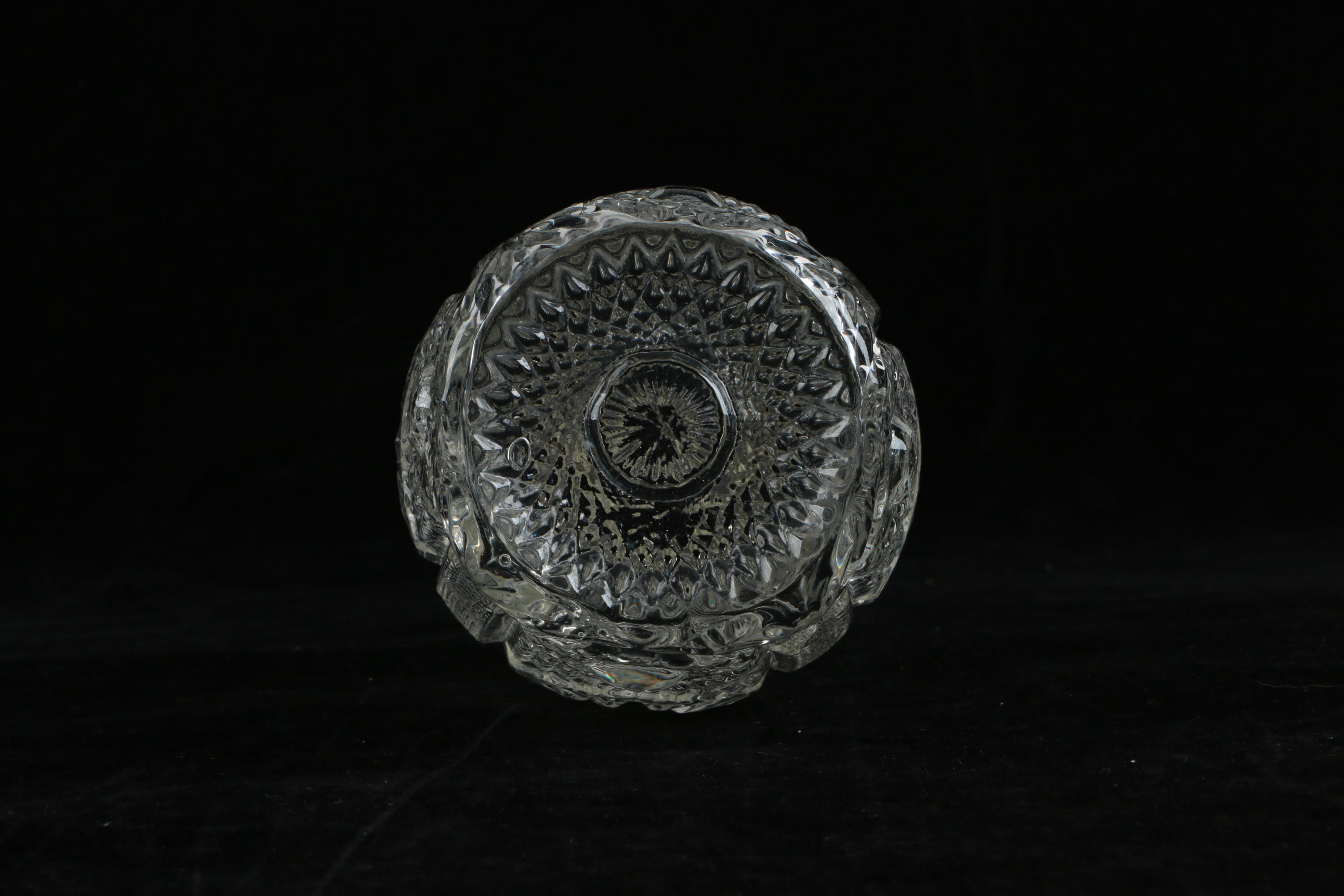 Vintage Pressed Glass Barware