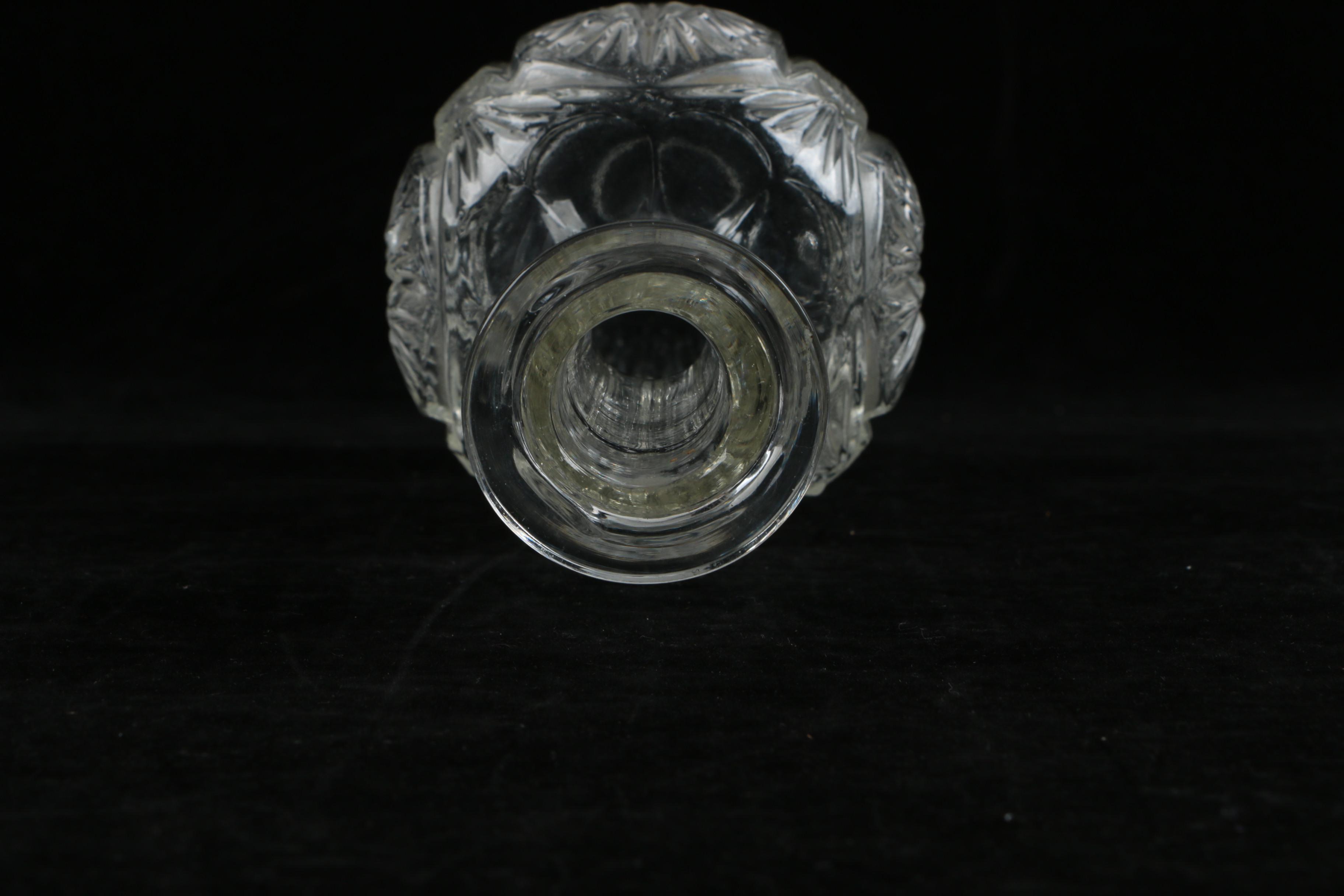 Vintage Pressed Glass Barware