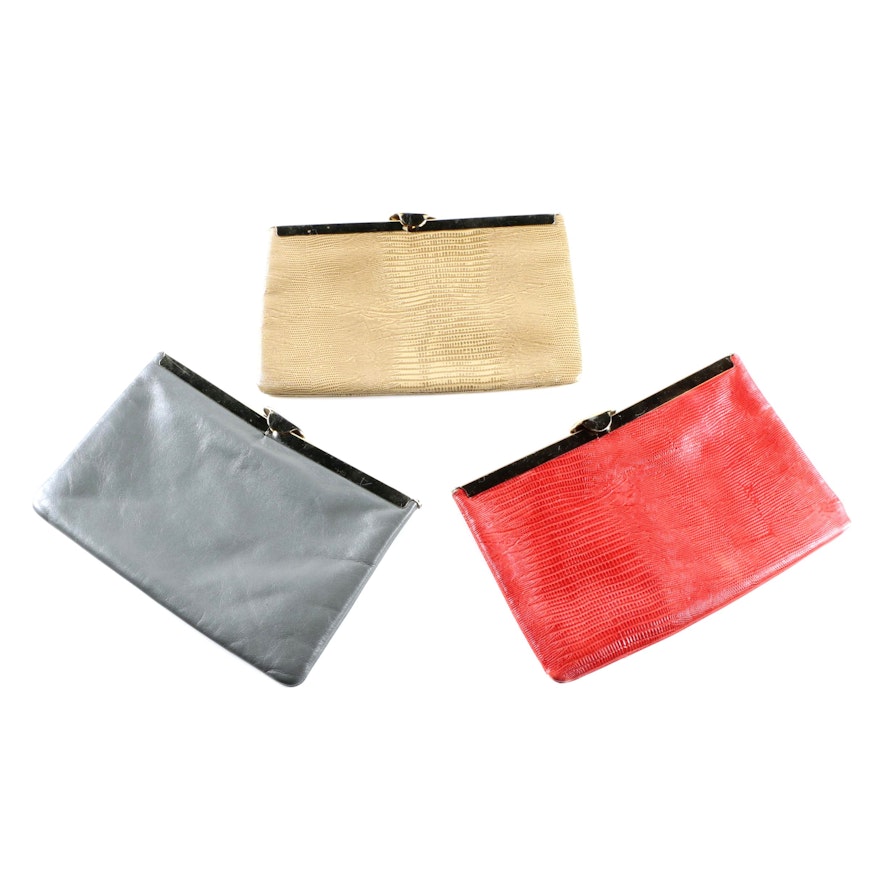 Vintage Etra Leather Clutches