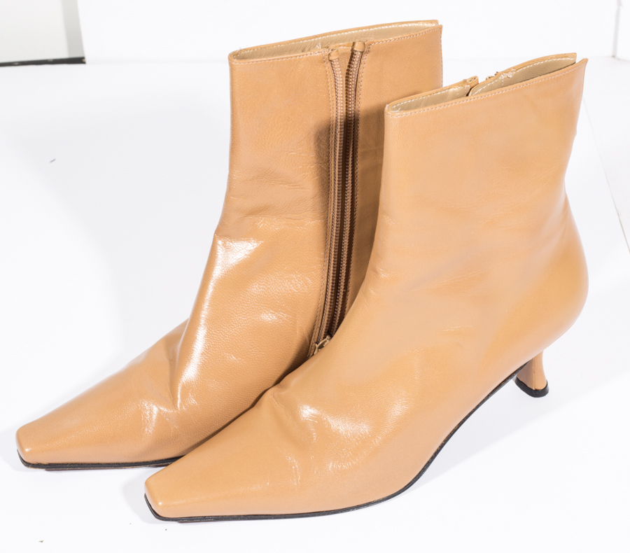 Stuart Weitzman Leather Ankle Boots