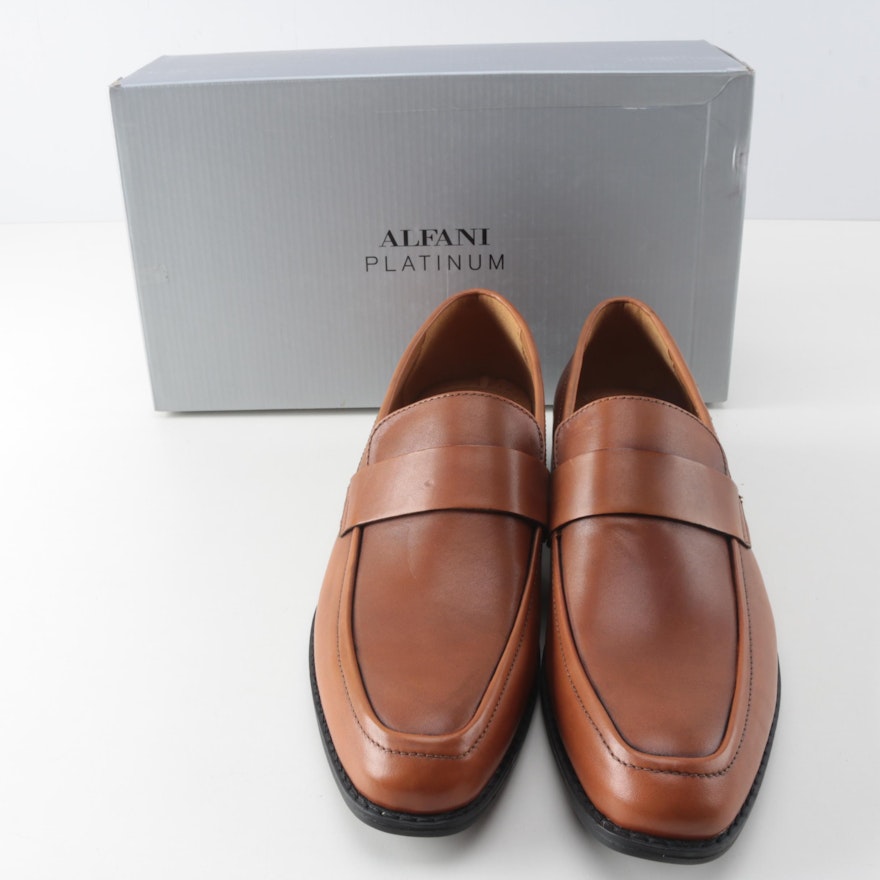 Mens Alfani Platinum Shoes