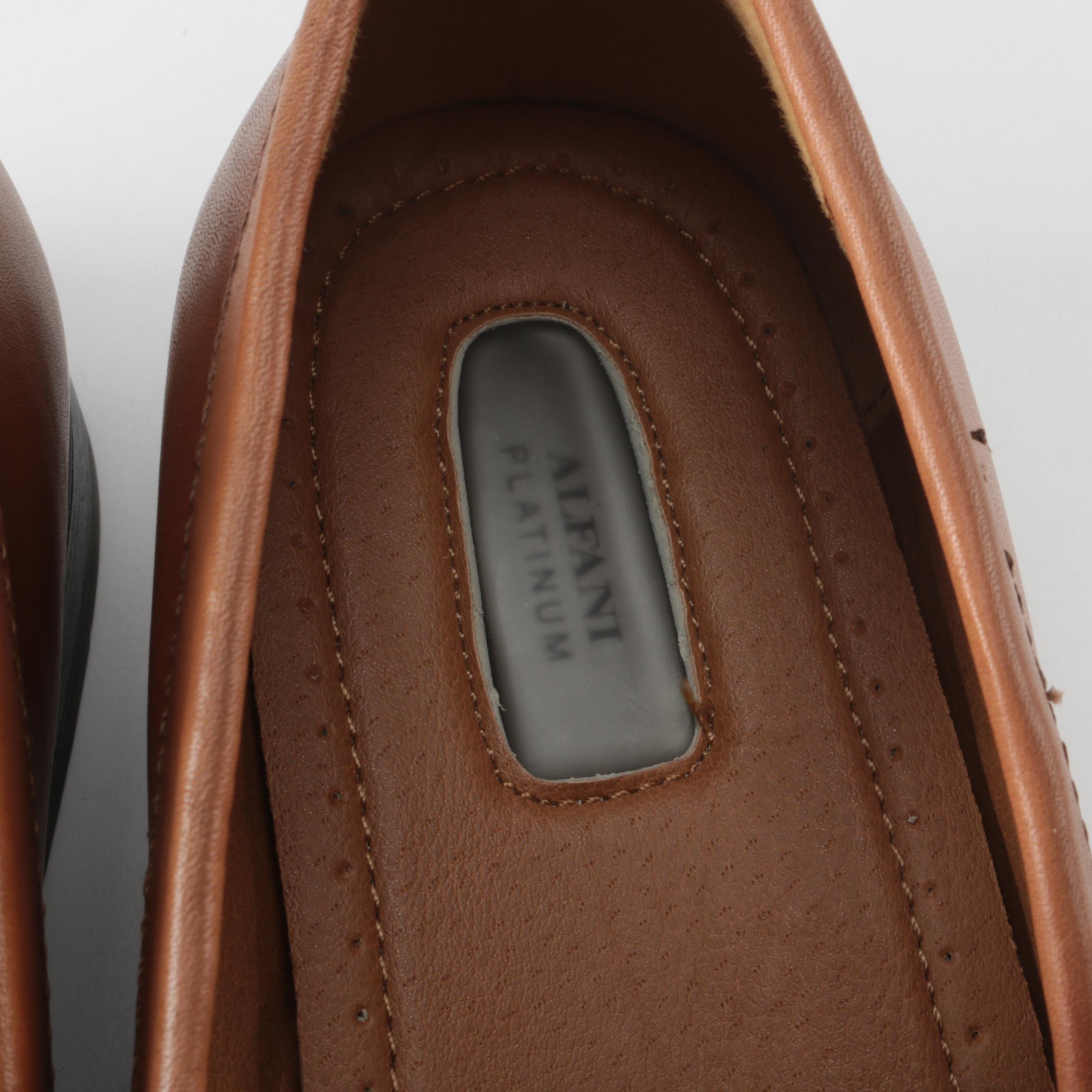 Mens Alfani Platinum Shoes