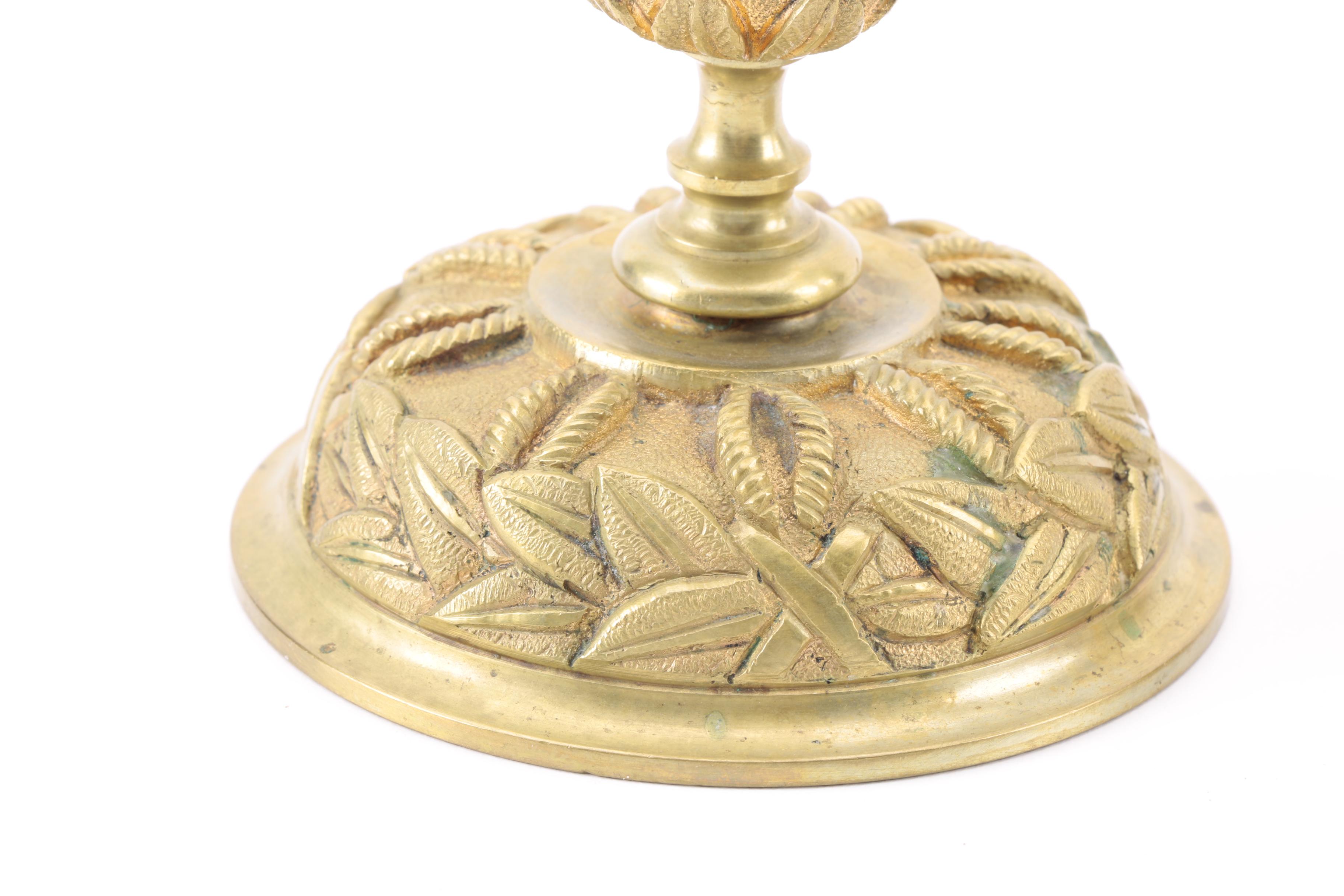 Kein Serpentine Jewelry Box and Brass Decorative Items