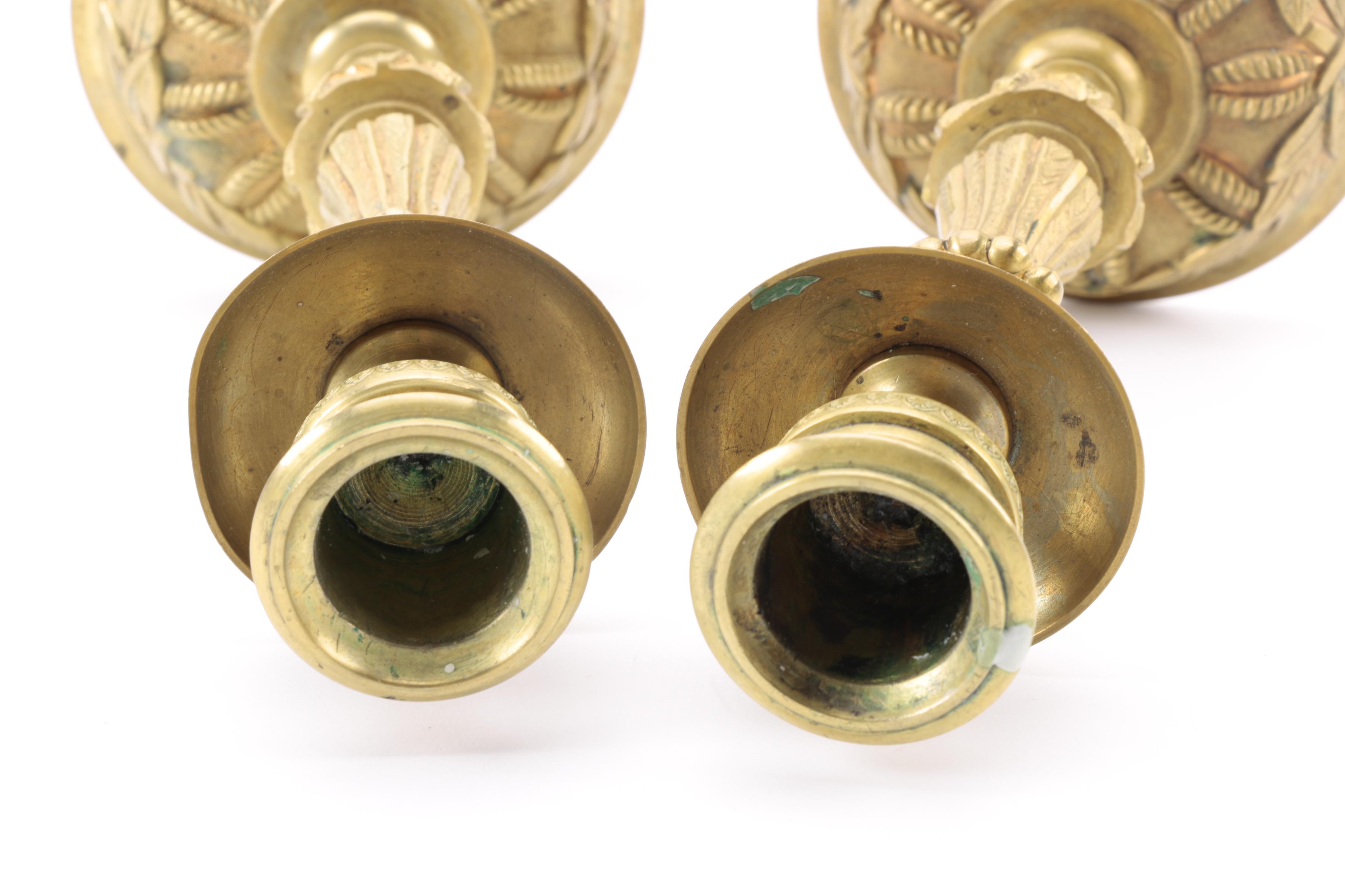 Kein Serpentine Jewelry Box and Brass Decorative Items