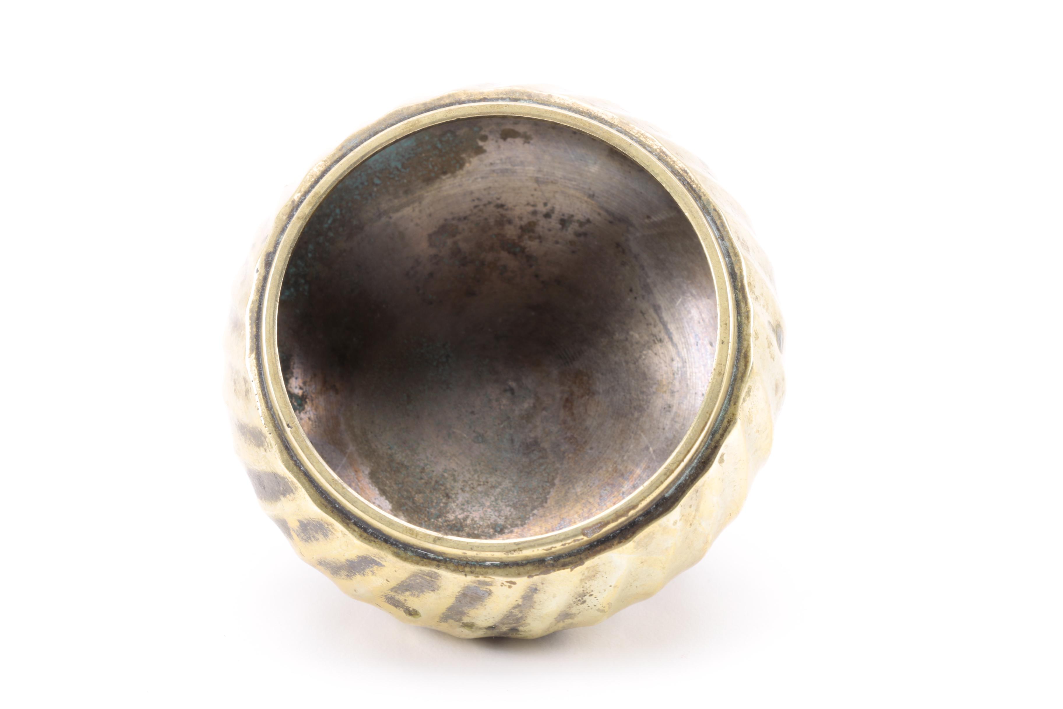 Kein Serpentine Jewelry Box and Brass Decorative Items