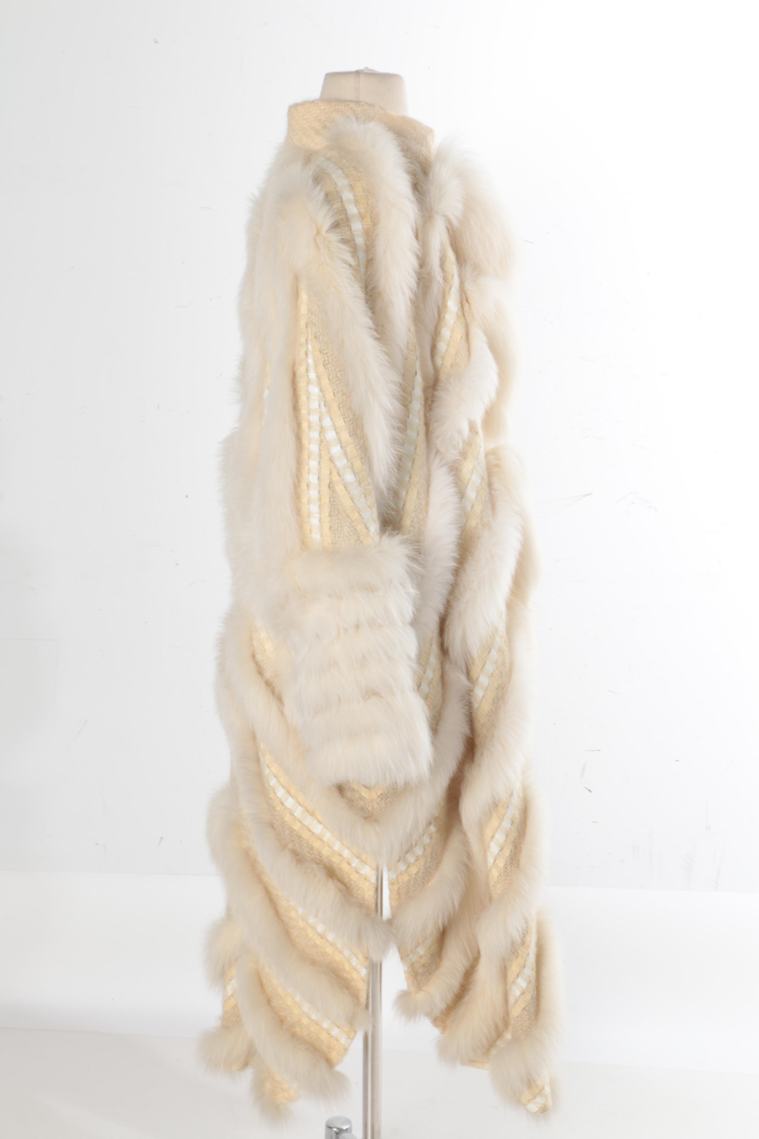 Schjelde Fox Fur Coat