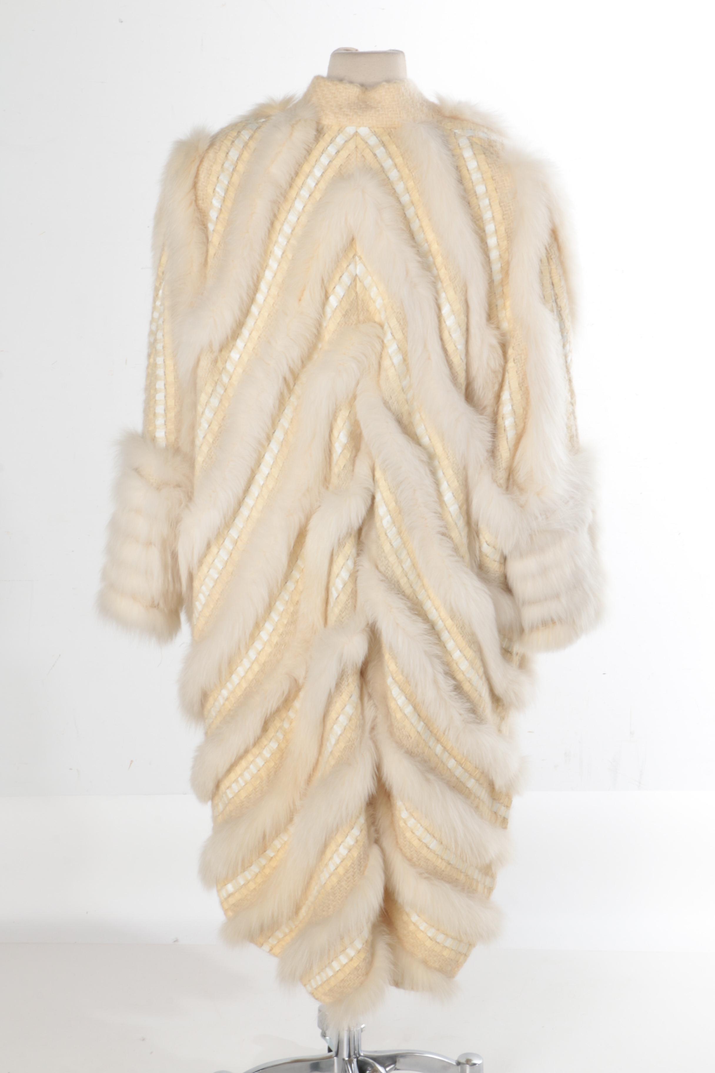 Schjelde Fox Fur Coat