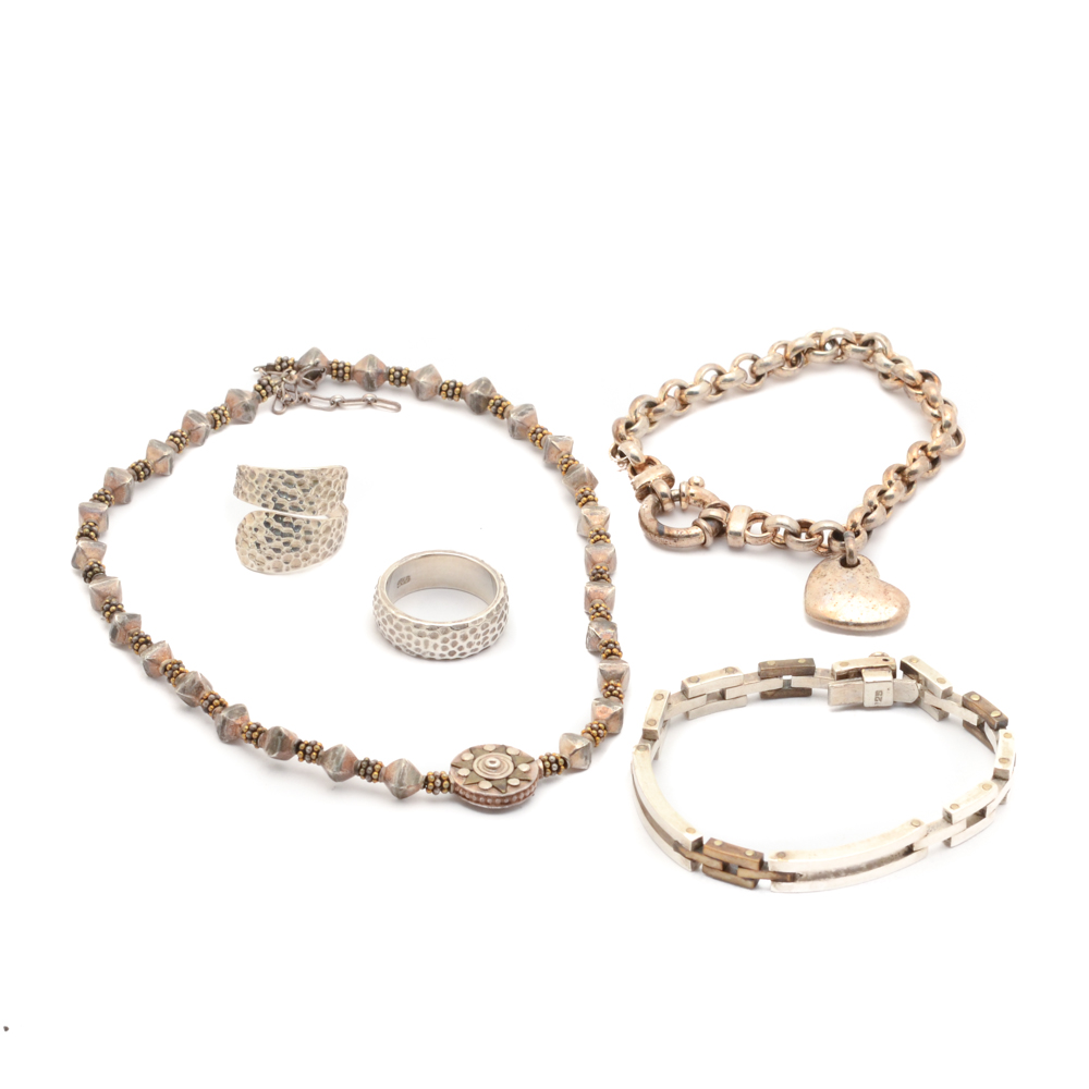 Selection of Sterling Silver Jewelry