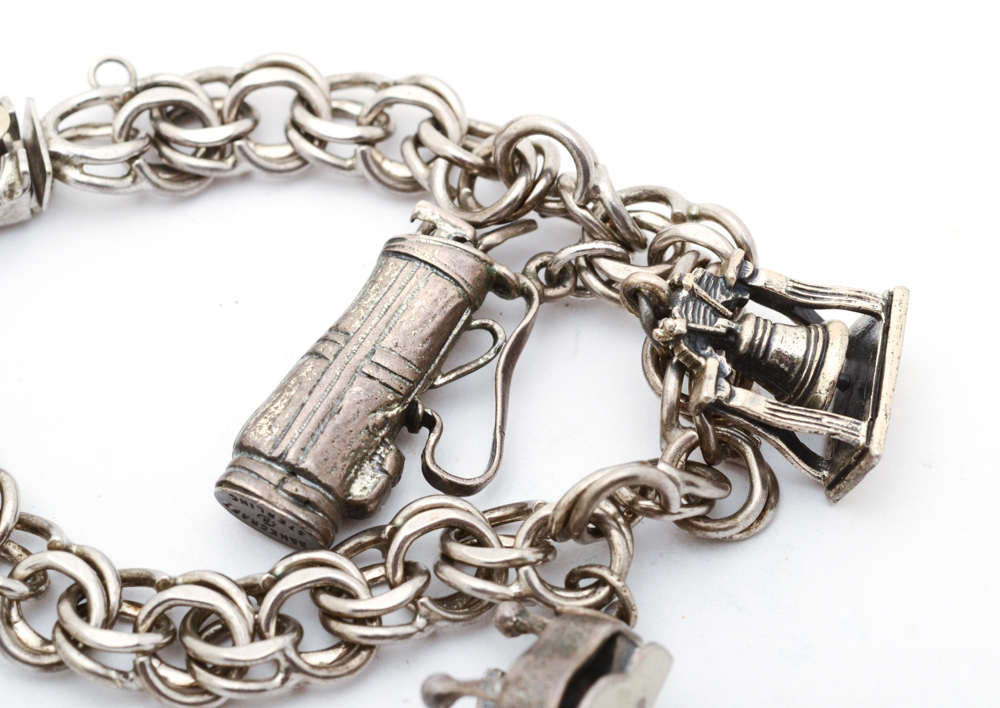 Sterling Silver Charm Bracelets