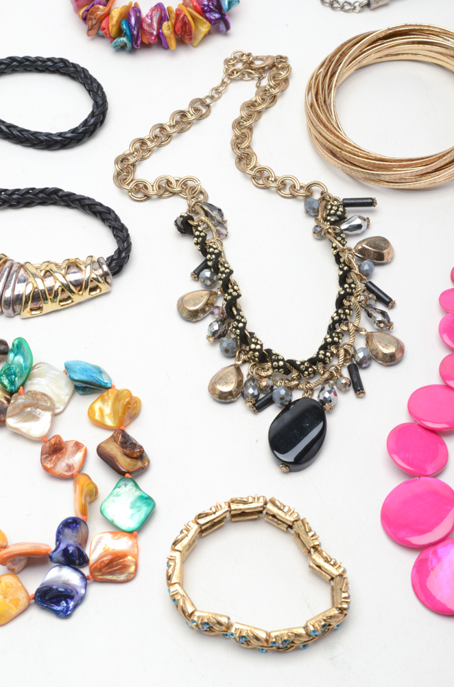 Dramatic Costume Jewelry Assortment