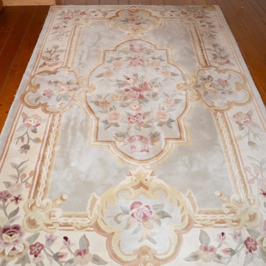 Julian Collection Hand Tufted and Carved Chinese Wool Rug