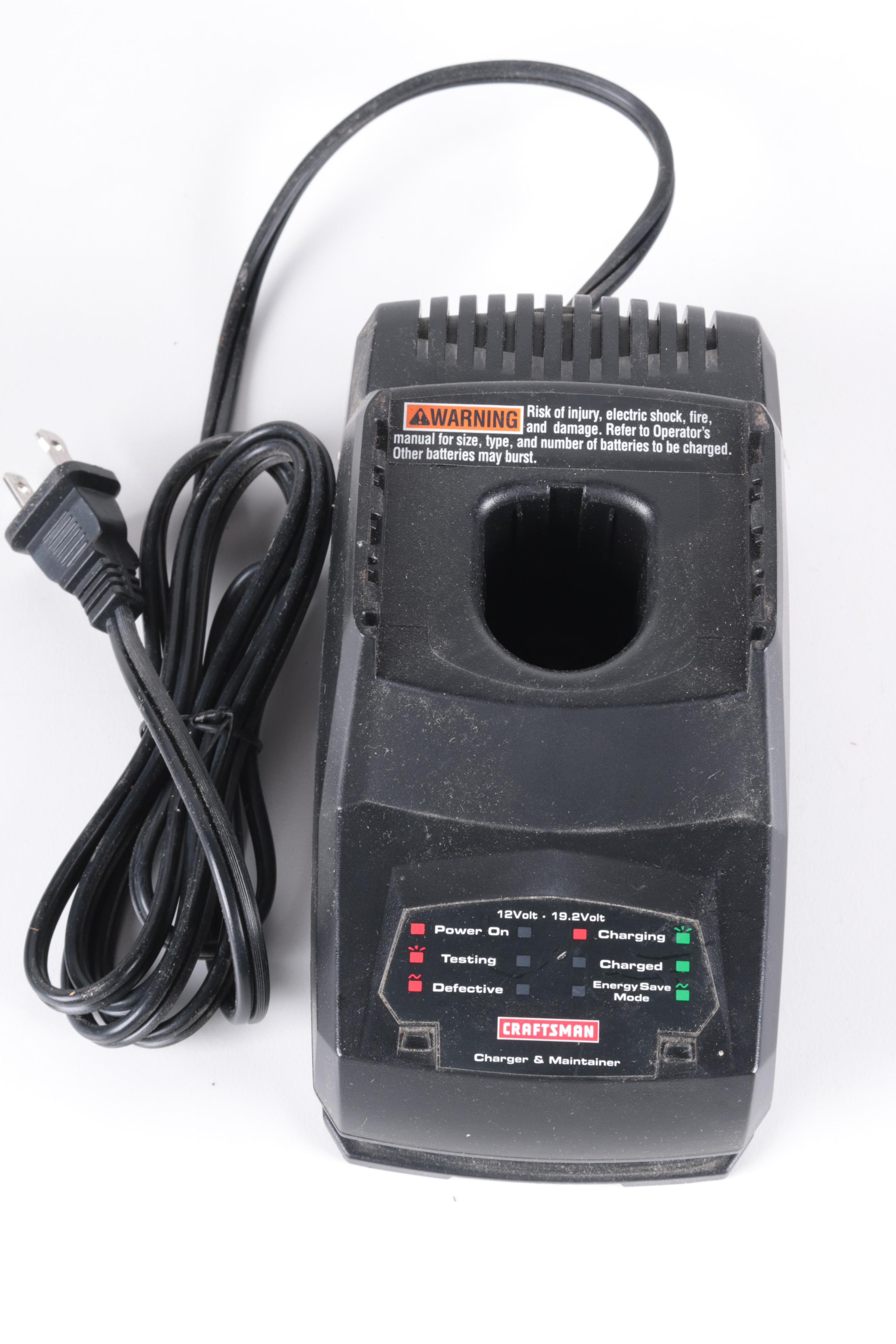 Pair of Craftsman Drills and Drill Chargers