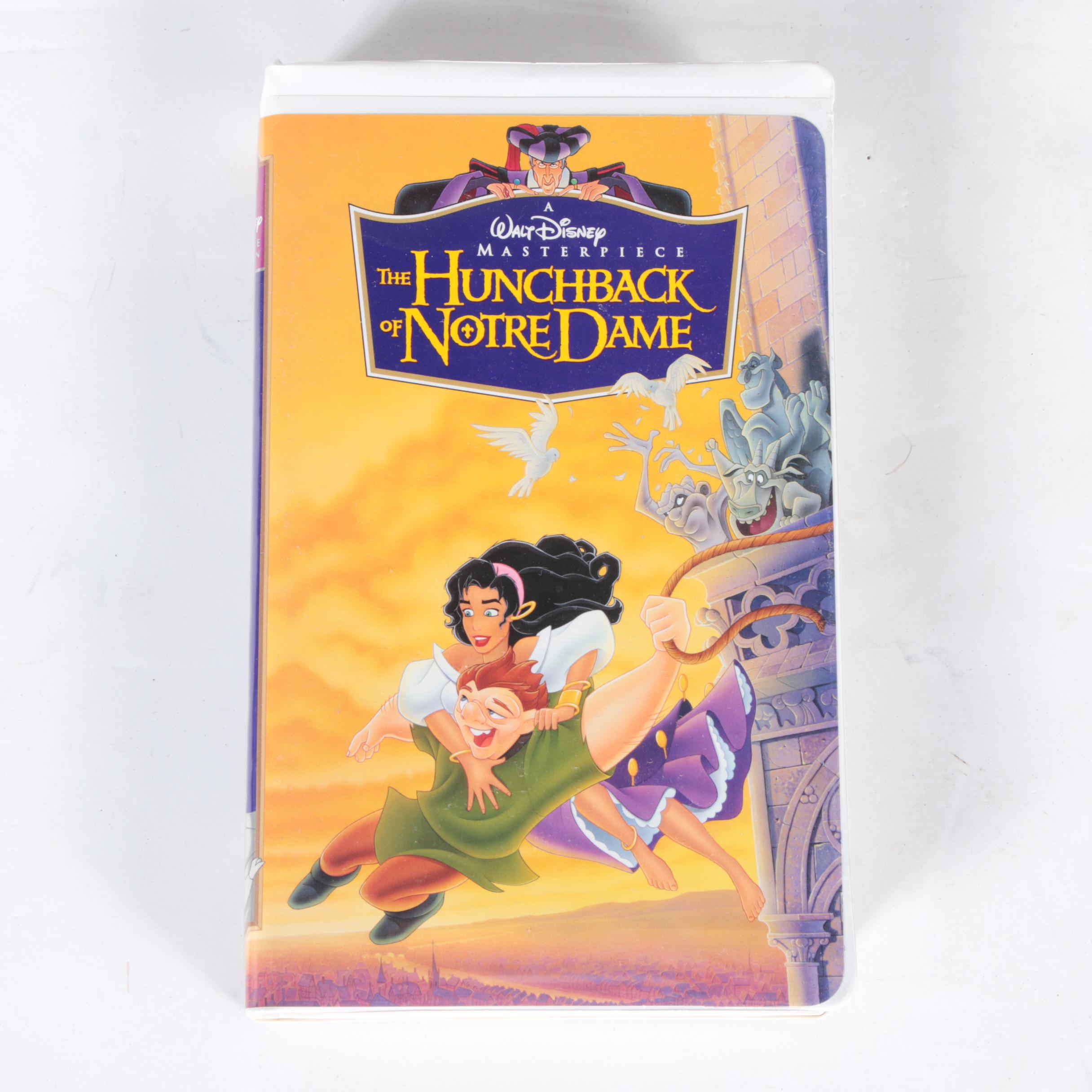 Vintage Disney and Other VHS Tapes