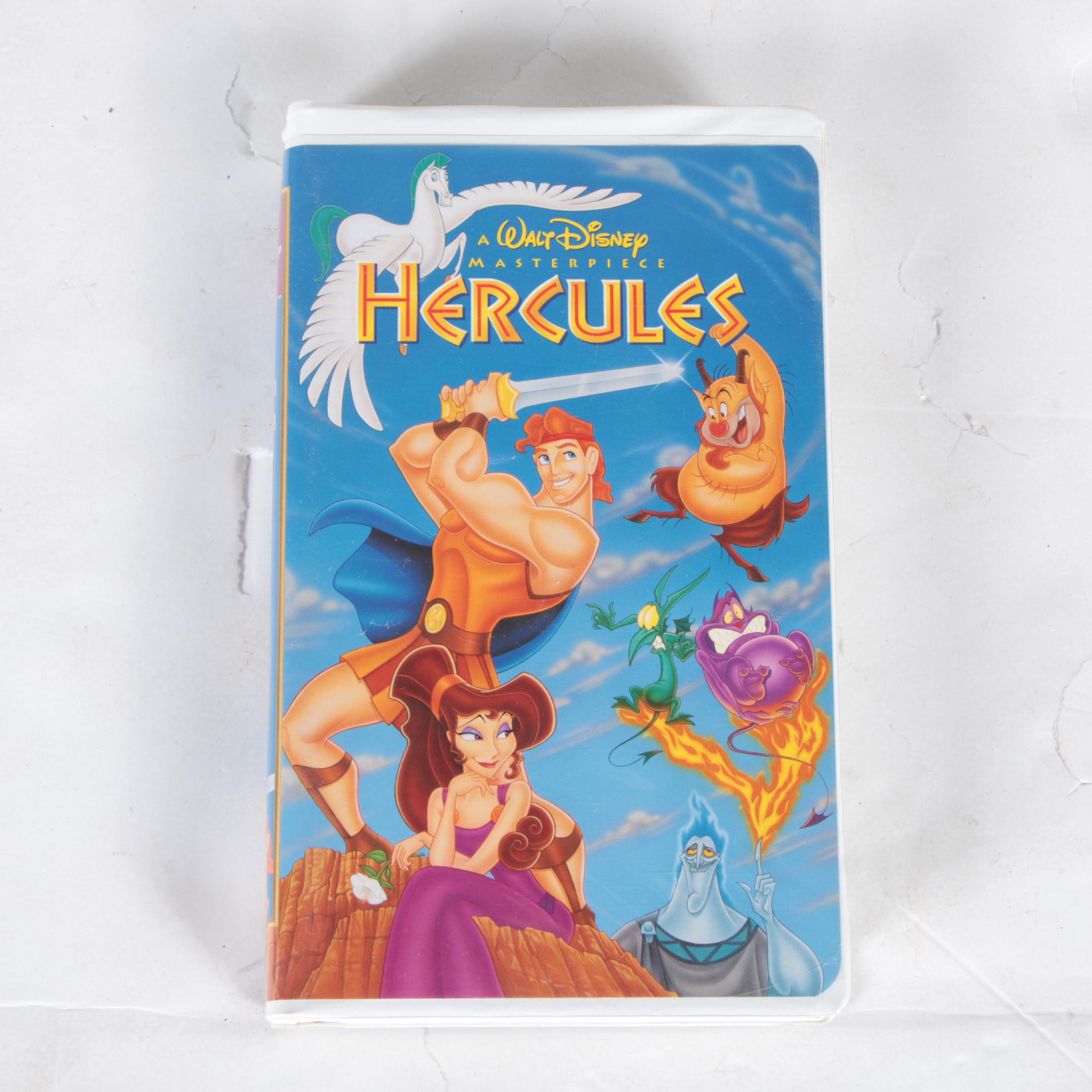 Vintage Disney and Other VHS Tapes