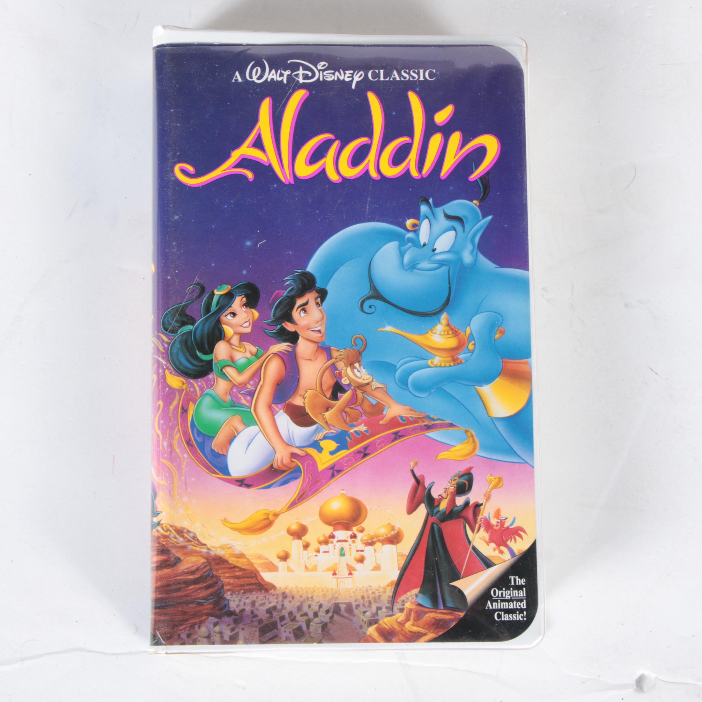 Vintage Disney and Other VHS Tapes