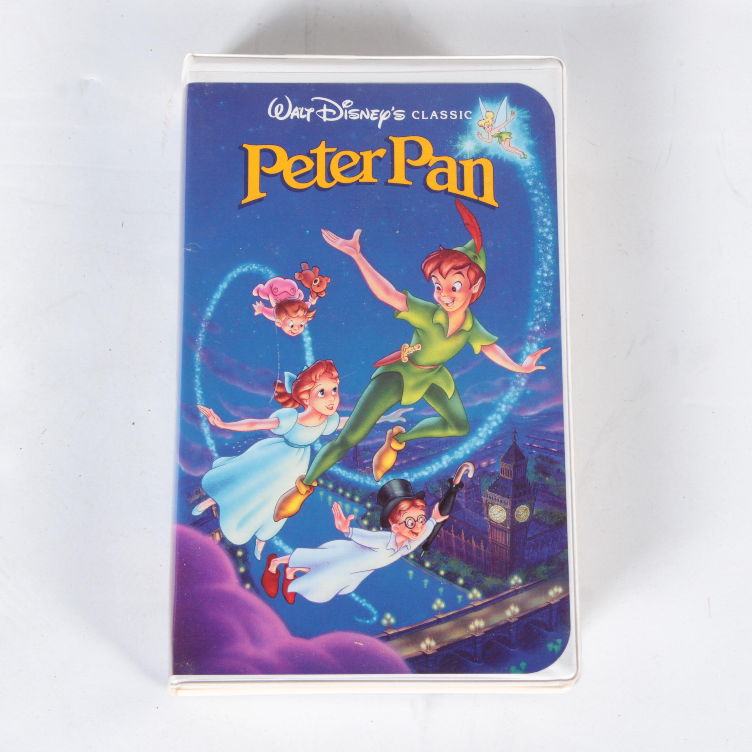 Vintage Disney and Other VHS Tapes