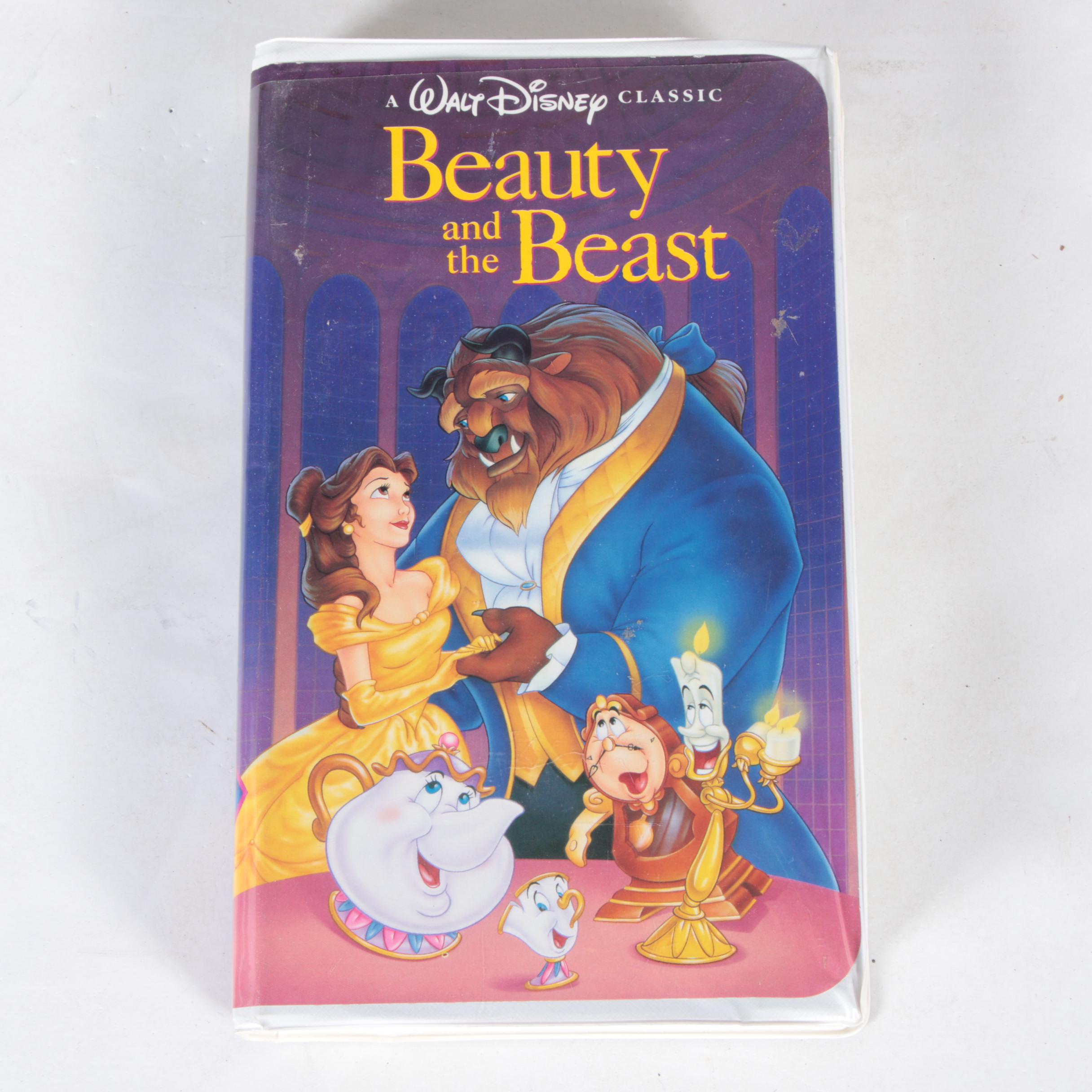 Vintage Disney and Other VHS Tapes