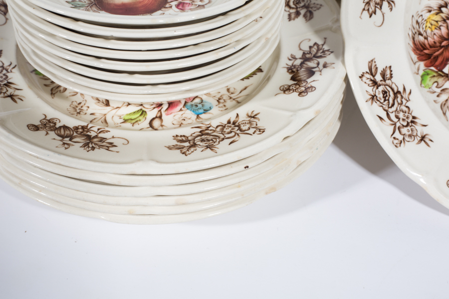 Johnson Brothers "Windsor Fruit" Dinnerware 1940s