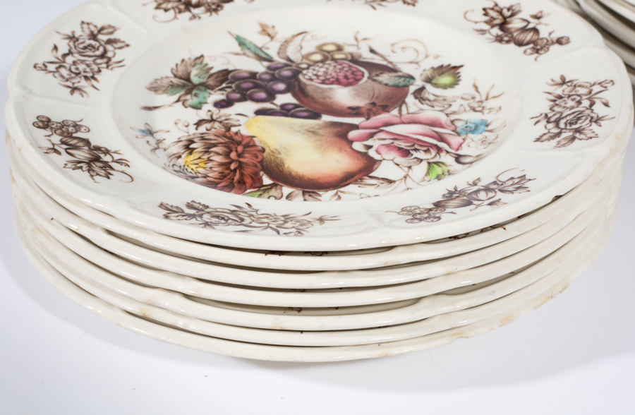 Johnson Brothers "Windsor Fruit" Dinnerware 1940s