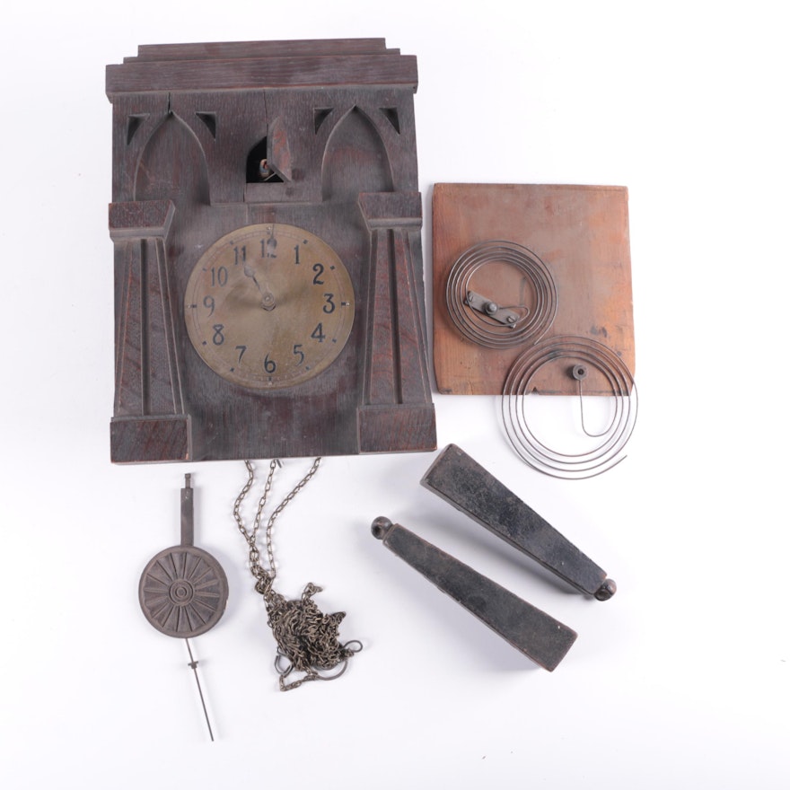 Vintage Rustic Style Cuckoo Clock