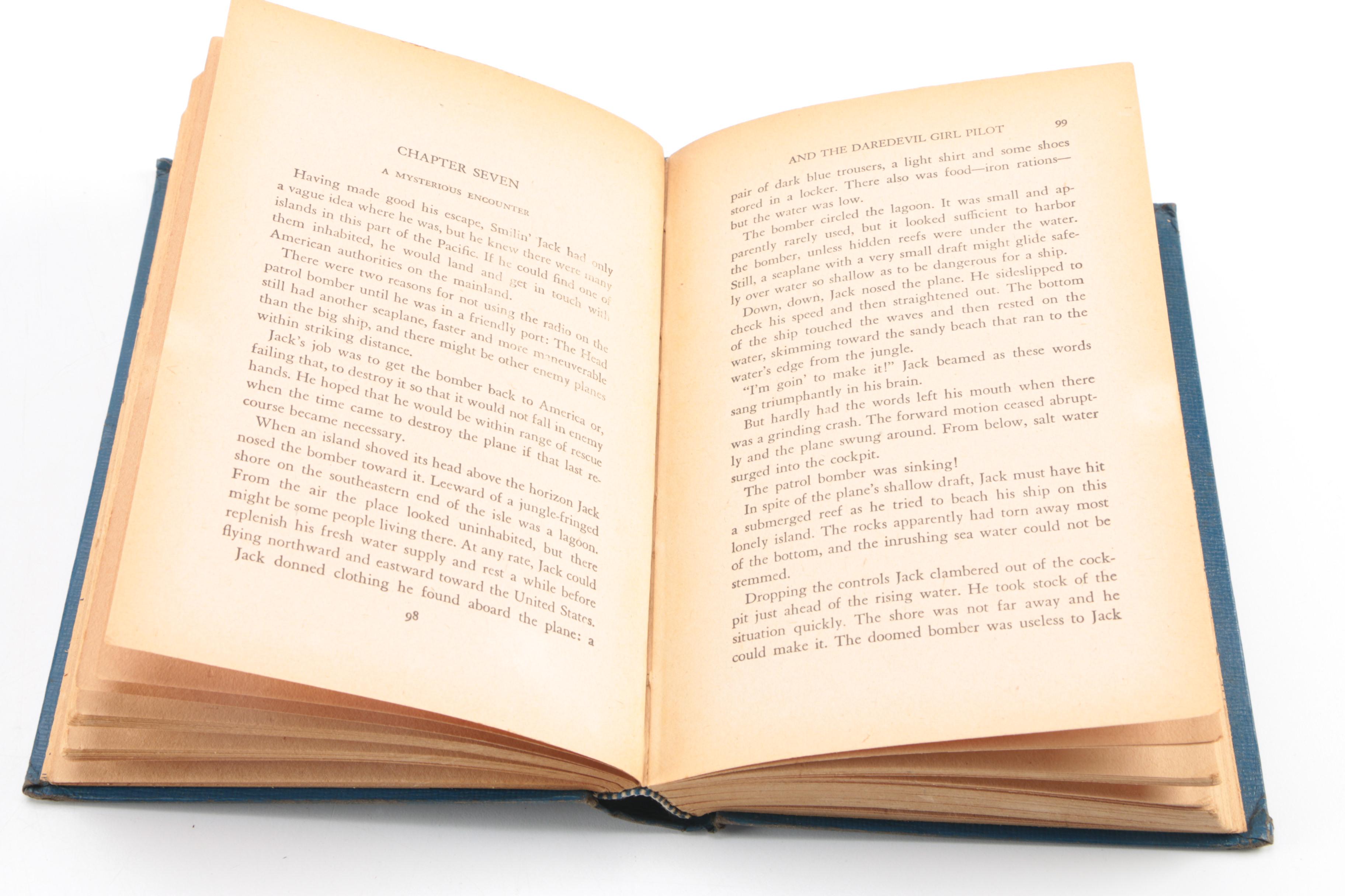 Vintage "The Shadow Passes" and Newspaper Comic Story Books