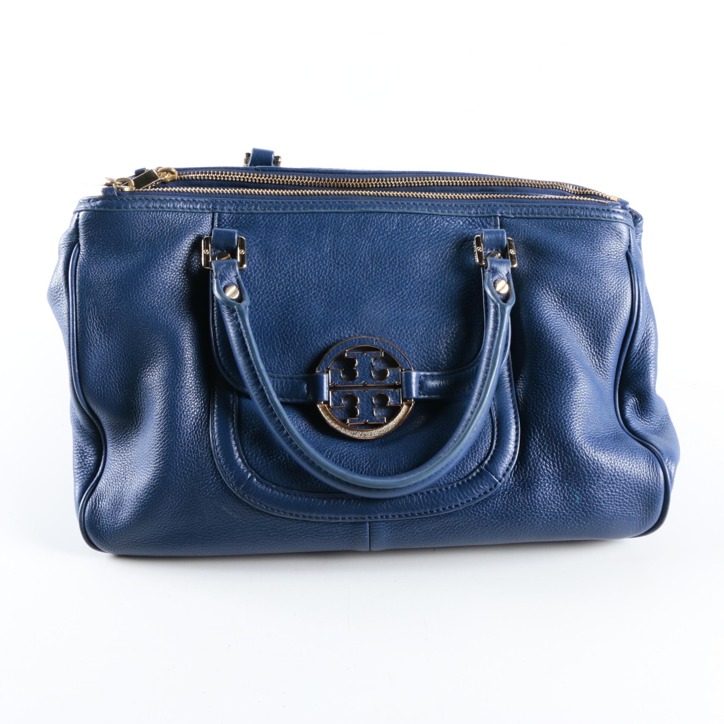 Tory Burch Pebbled Leather Handbag