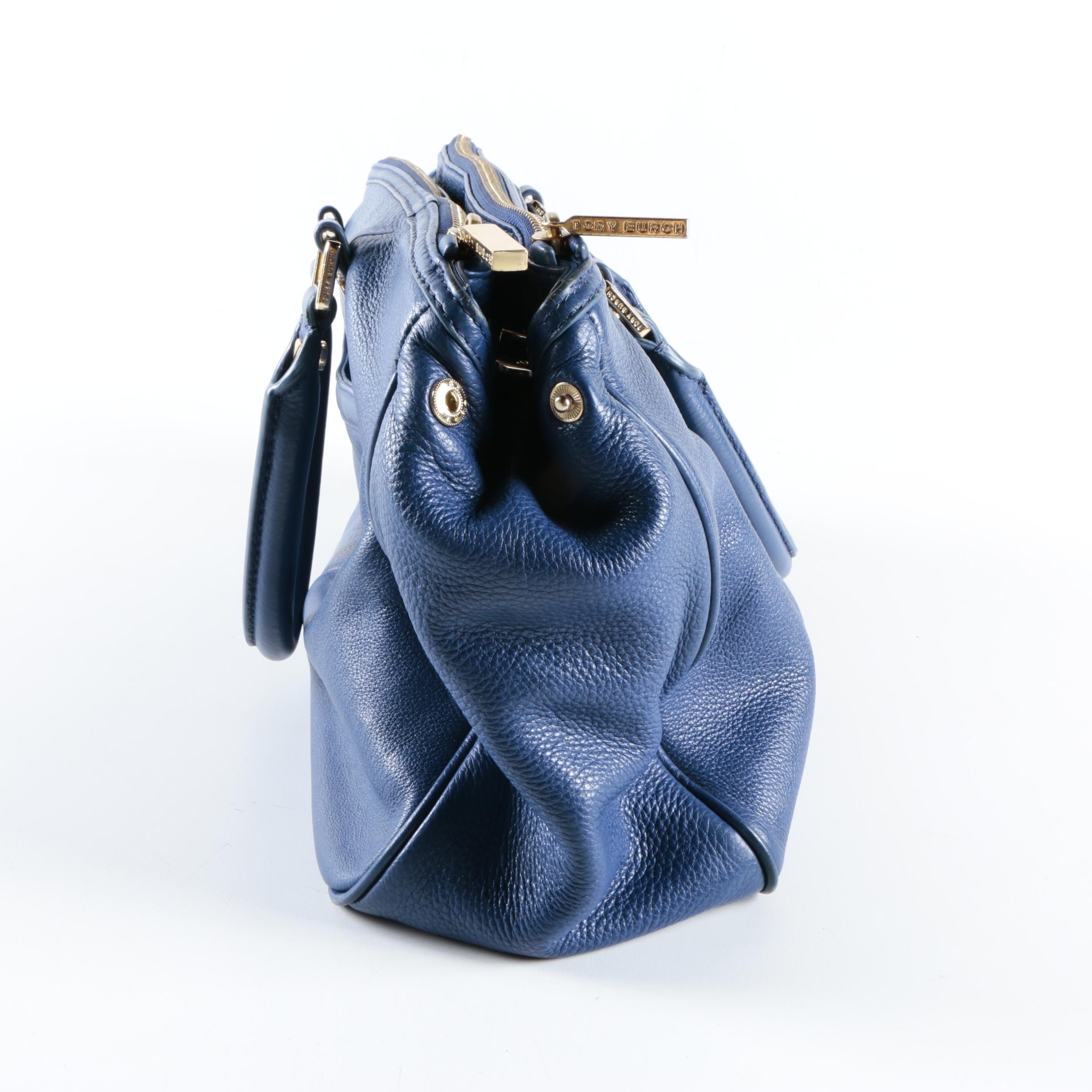 Tory Burch Pebbled Leather Handbag